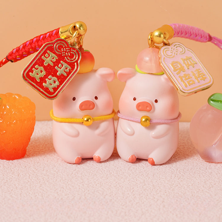 LULU THE PIGGY Lucky Amulet Phone Rope Series Blind Box