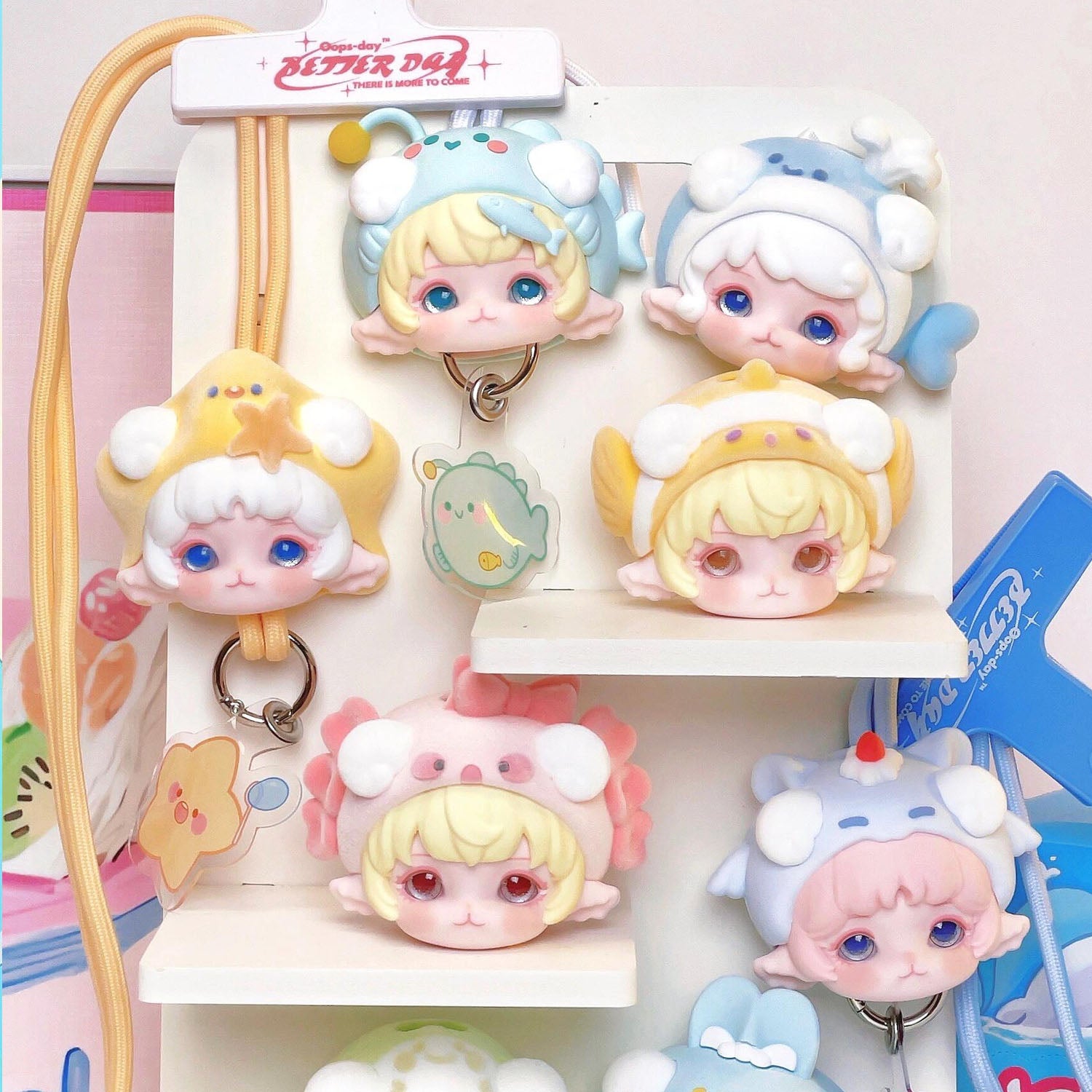 MIJUAN Sea Life Party Phone Rope Series Blind Box