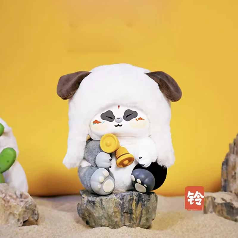 WONDER Panda Dunhuang Music Travel Series Plush Blind Box