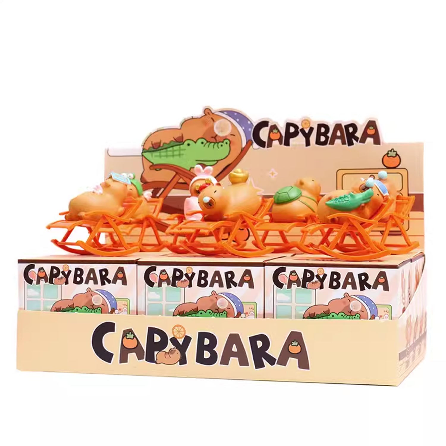 CAPYBARA Rocking Chair Series Blind Box