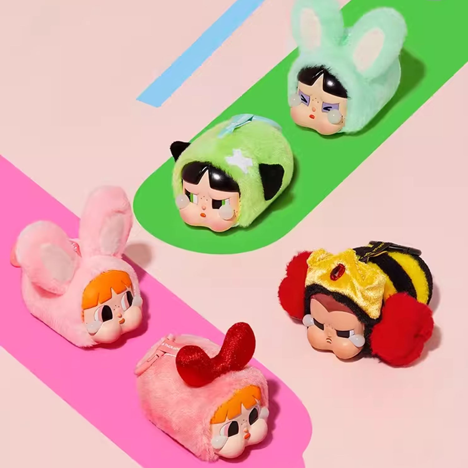 CRYBABY × PPG Vinyl Face Plush Series Blind Box