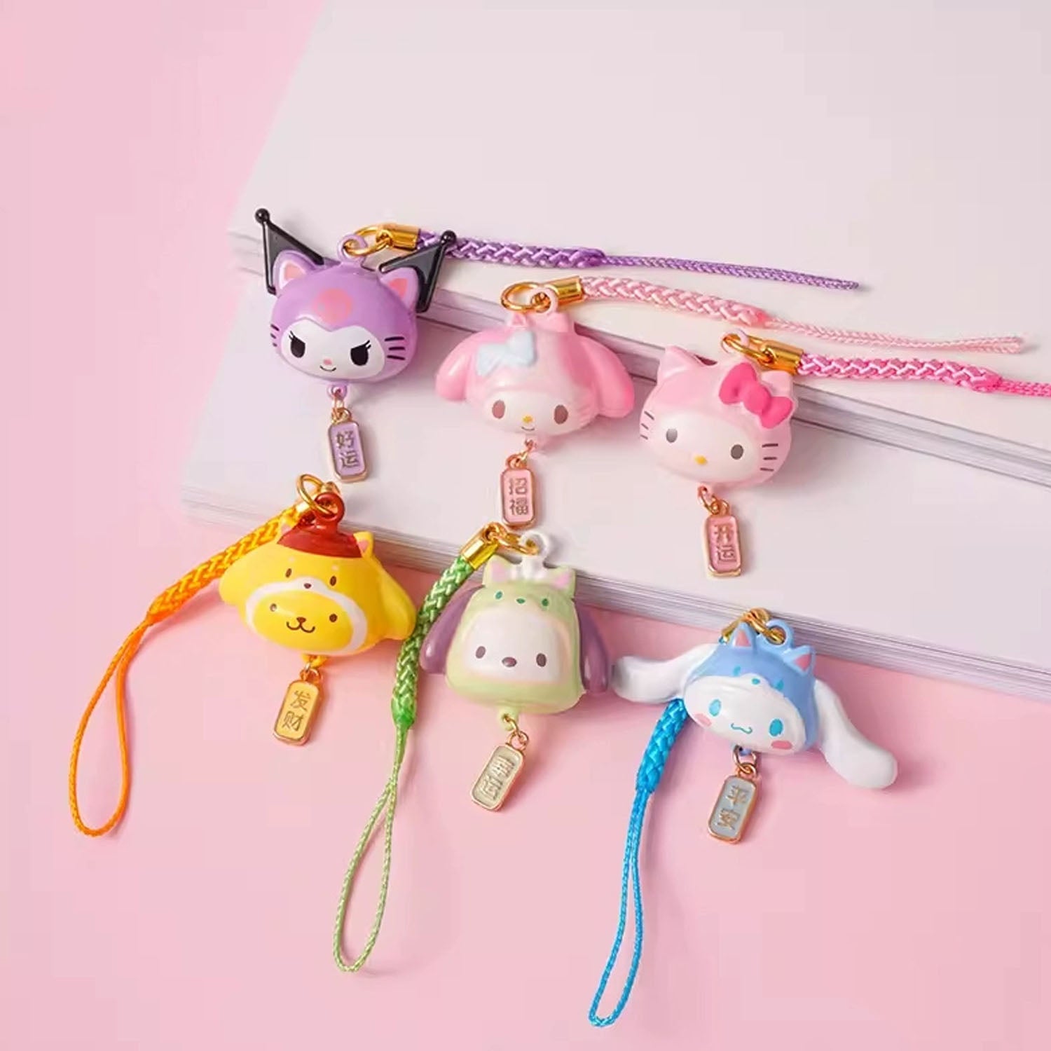 SANRIO Water Wind Bell Hanging Rope Blind Box