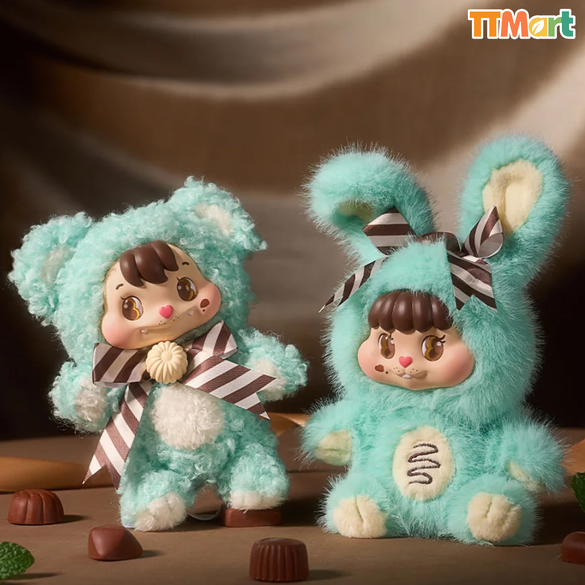 LITTLE BUNS Melt Together Series Plush Blind Box