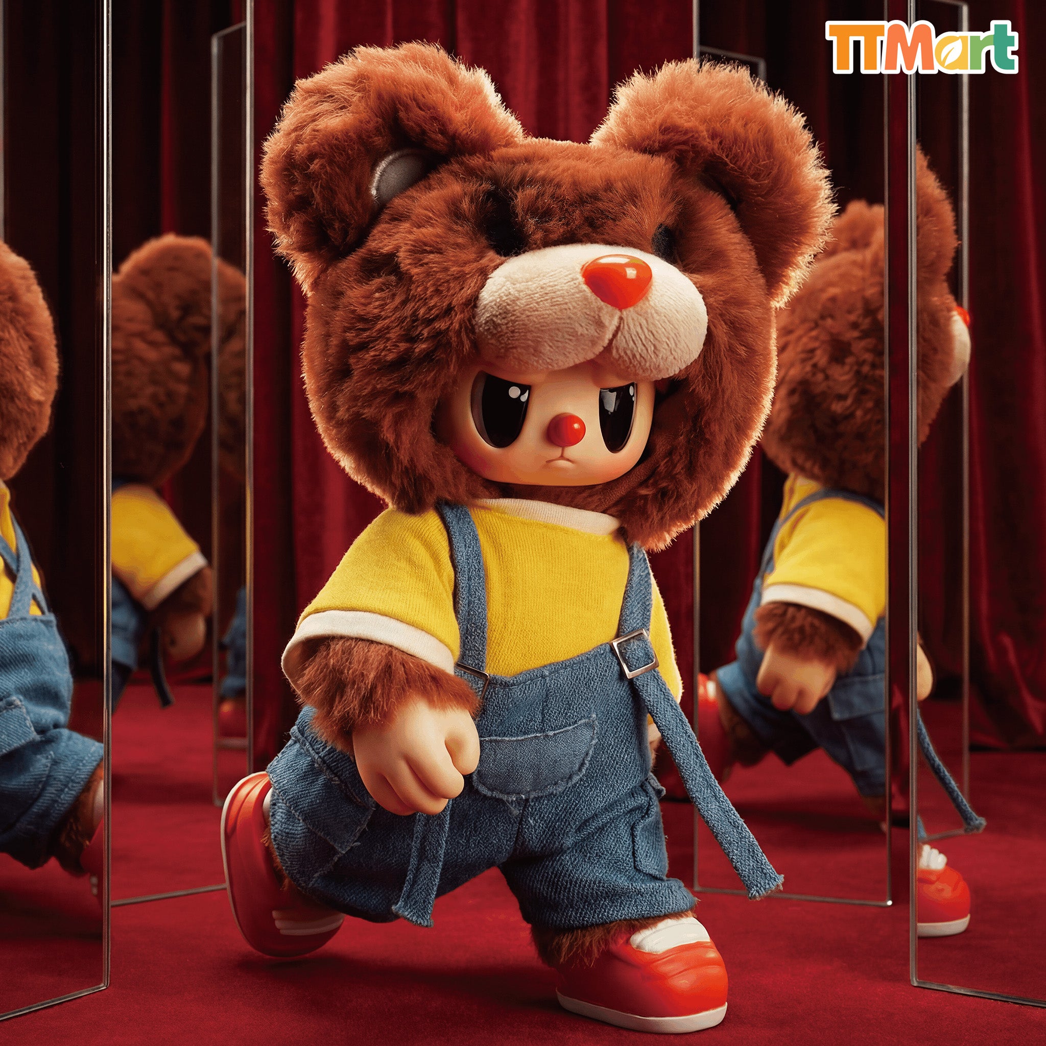 REBEL BEAR The Street Series Plush Blind Box