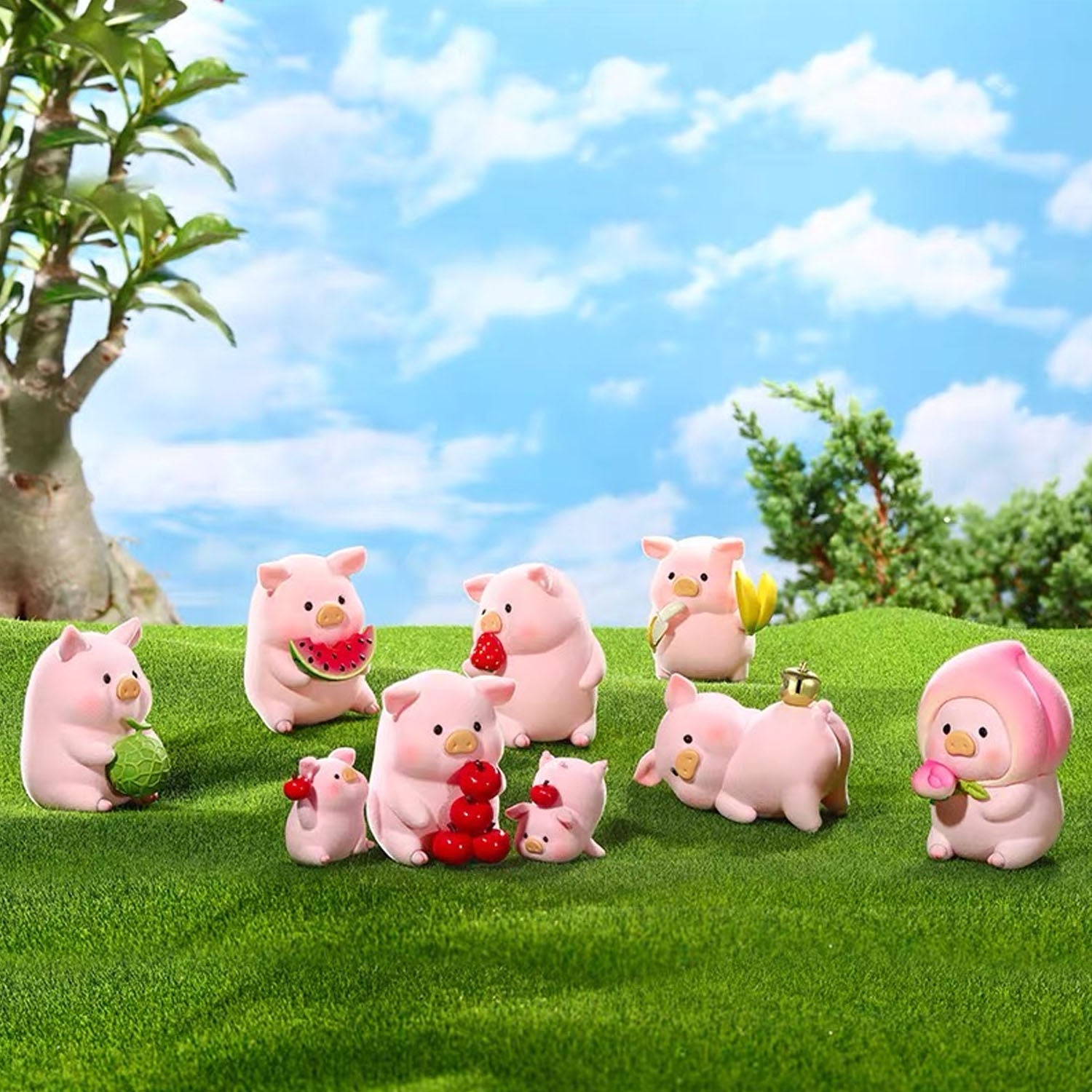 Cute Pig Fruit Series Blind Box