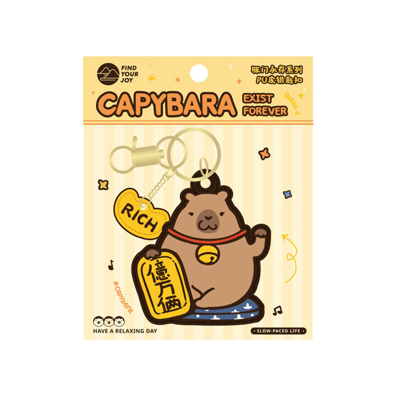 Capibara Pu Keychain