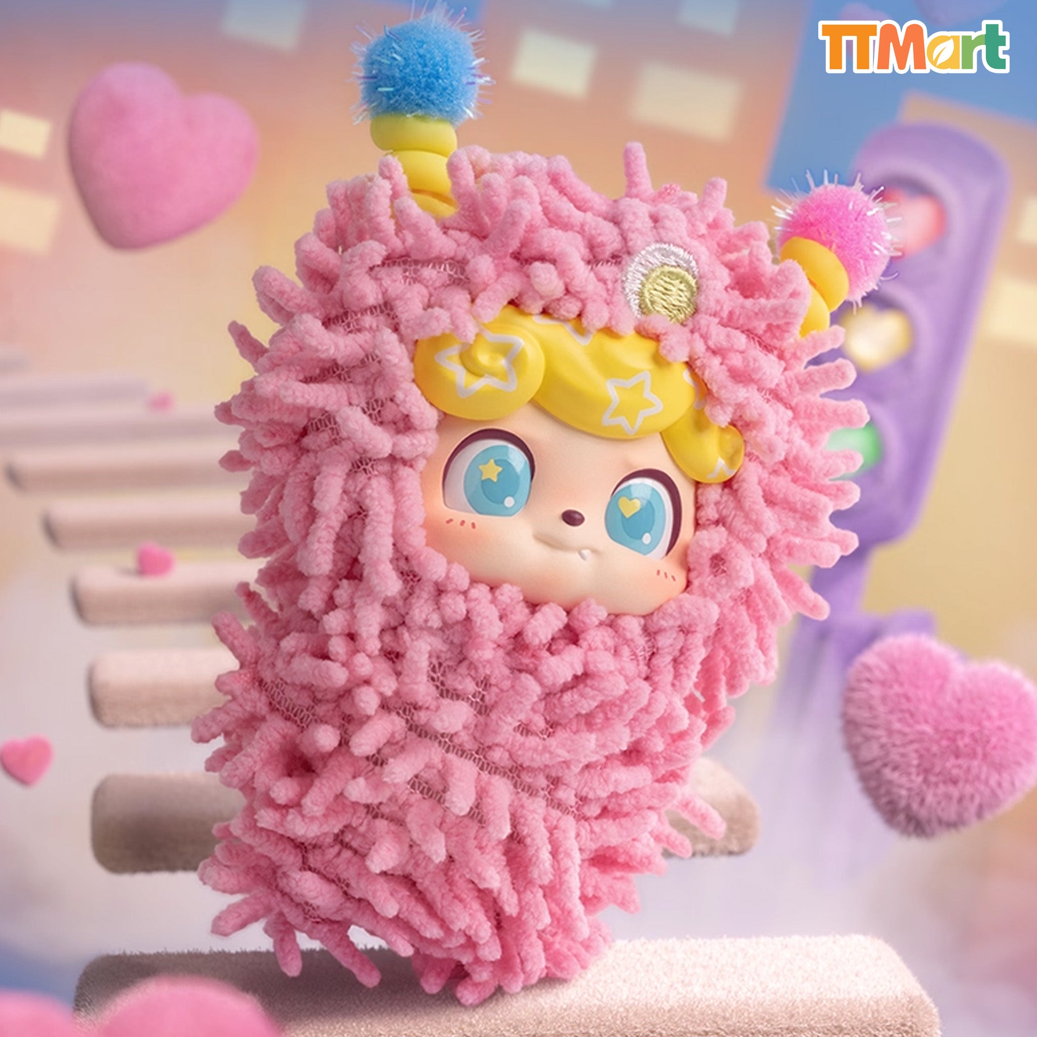 Qkid Wave Club Series Mini Plush Blind Box Toy Pendant