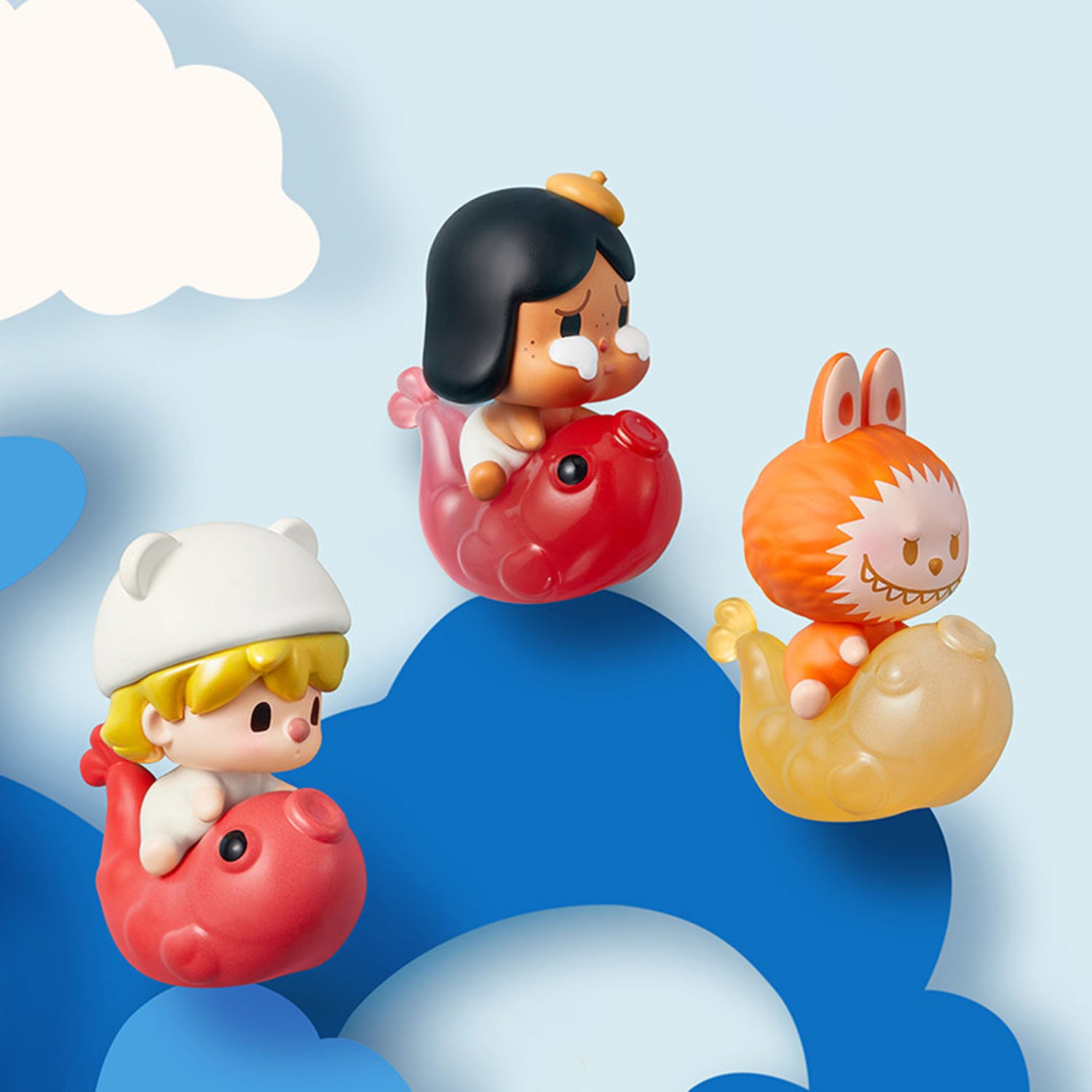 POP BEAN Lucky  Charm Series Koi Fish Blind Bag