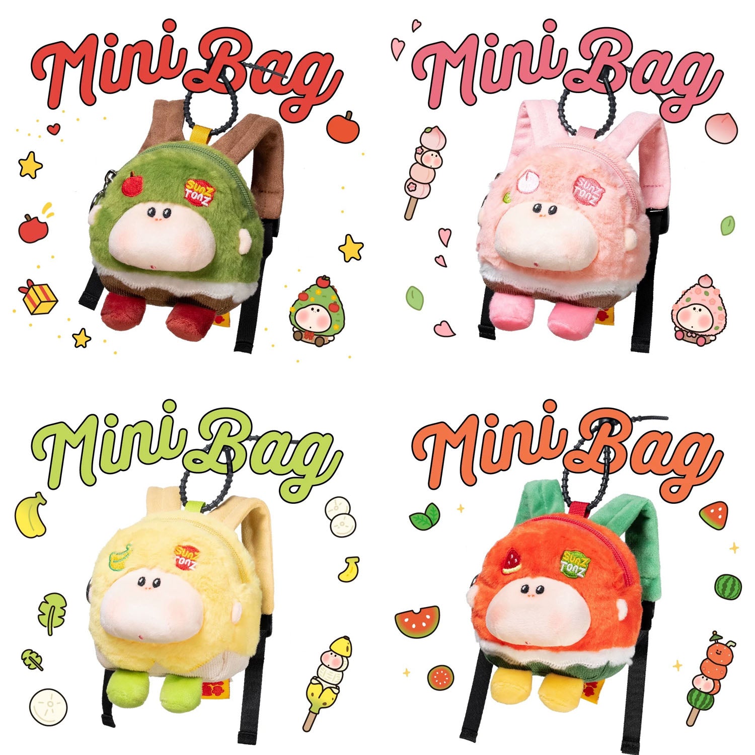 SUNZTONZ Fruit Mini Backpack Series Blind Box