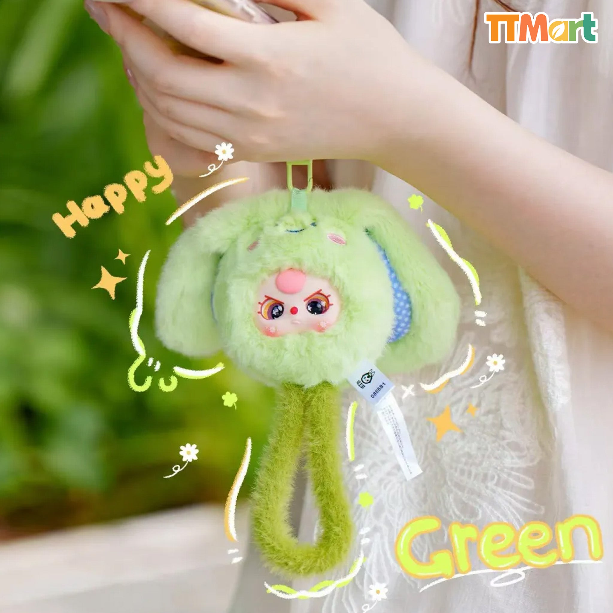 Baby Three Wrist Strap Series Plush Blind Box