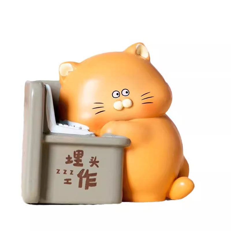 Meow Tuanzi Work Story Bean Series Blind Box