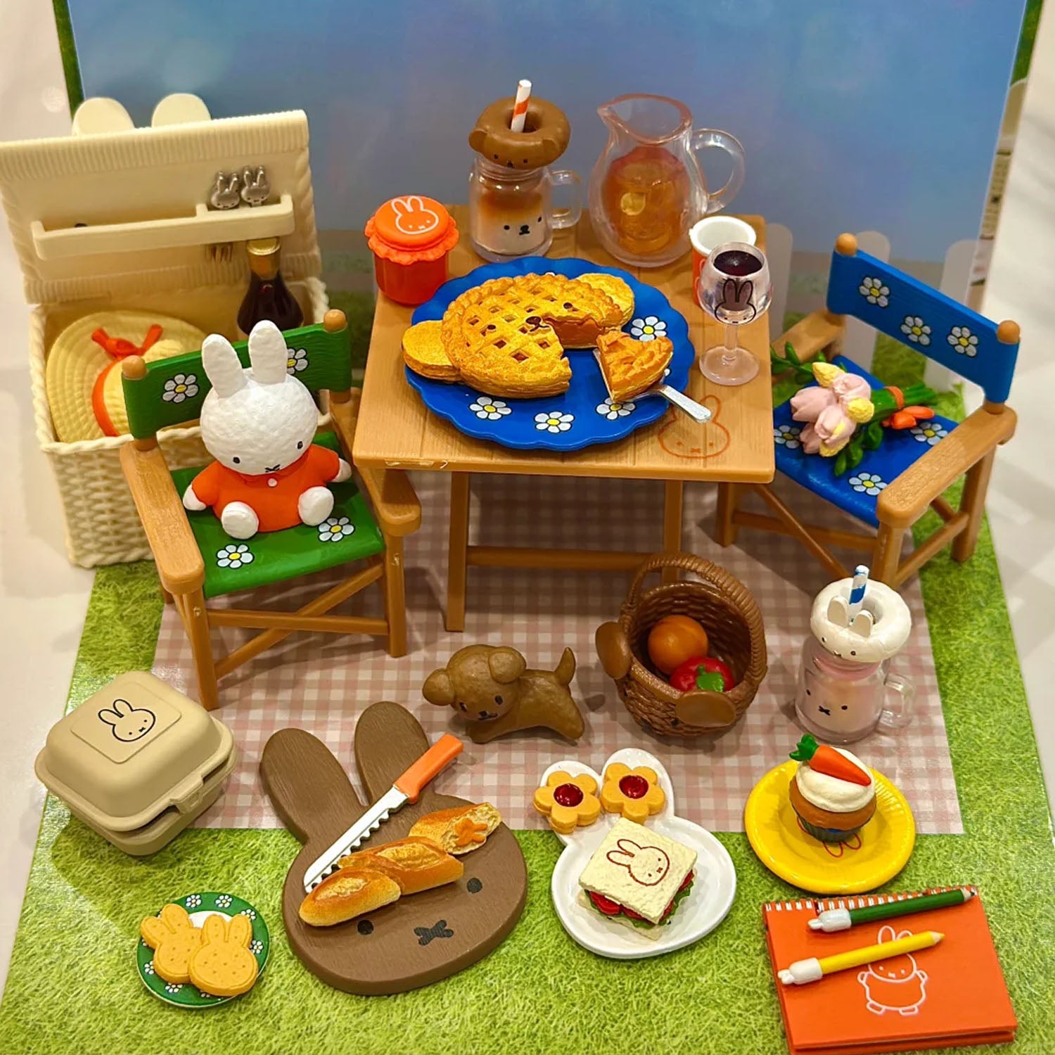 その他 miffy NaturalKitchen & Picnic with miffy Picnic with miffy】リーメント「ピクニック ウィズ ミッフィー