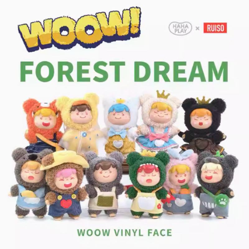 WOOW Forest Dream Vinyl Face Plush Series Blind Box