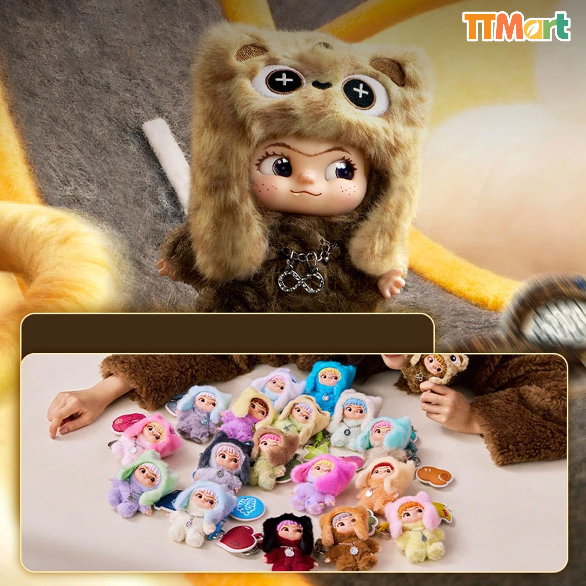 WAKUKU On A Roll Plush Series Blind Box