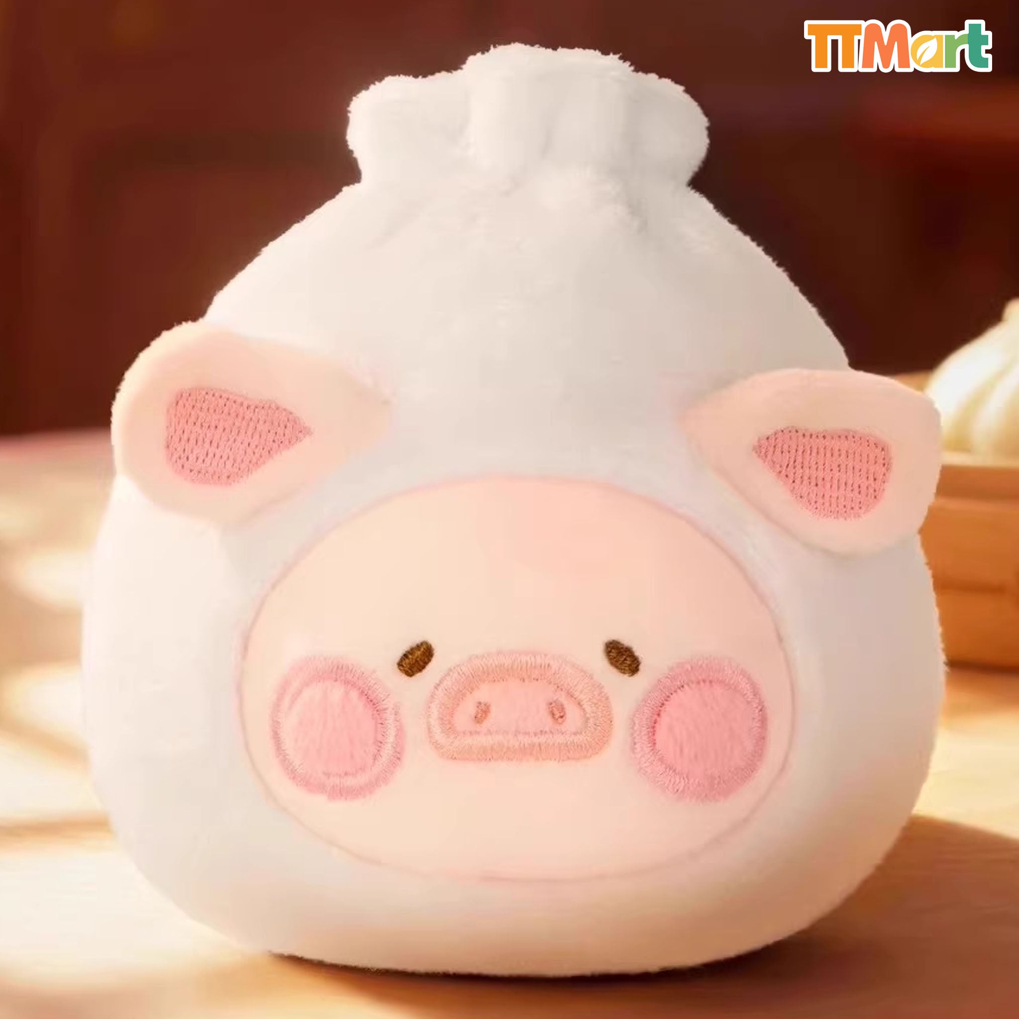 LULU THE PIGGY Dim Sum House Plush Keychain Series Blind Box