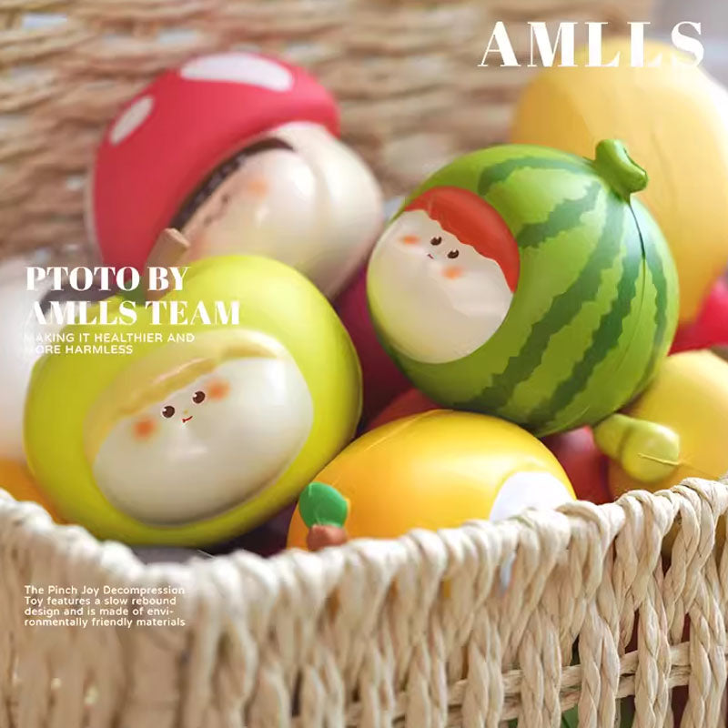 AMLLS Squishy Fruit Series Blind Box