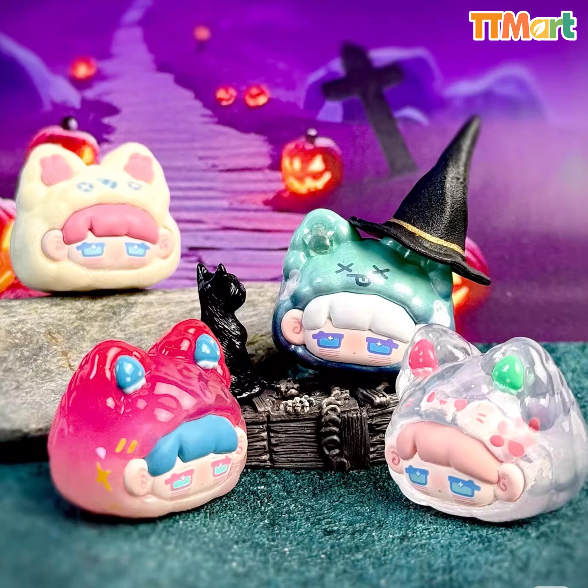 MIKKA Ghost Play House Bean Series Blind Box