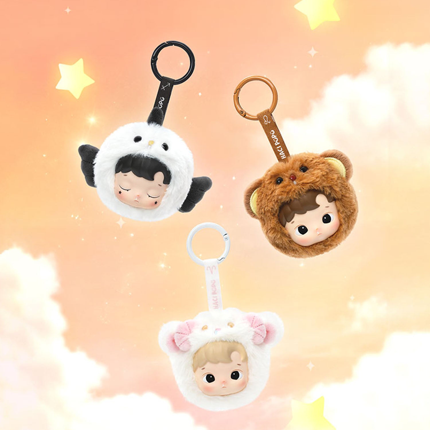 HACIPUPU The Constellation ぬいぐるみ Amazon.com: POP MART HACIPUPU The Constellation Series-Vinyl Plush