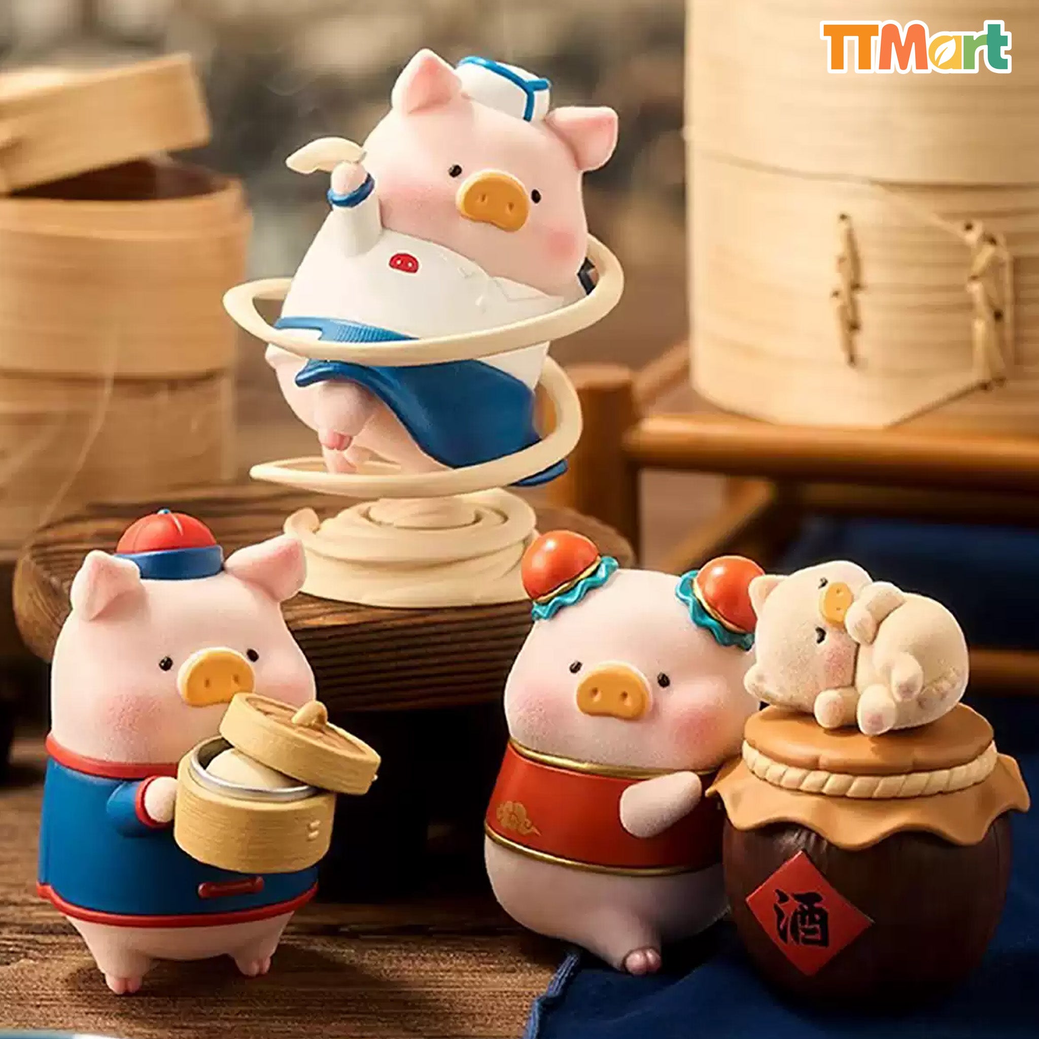 LULU THE PIGGY Lu's Table Figure Series Blind Box