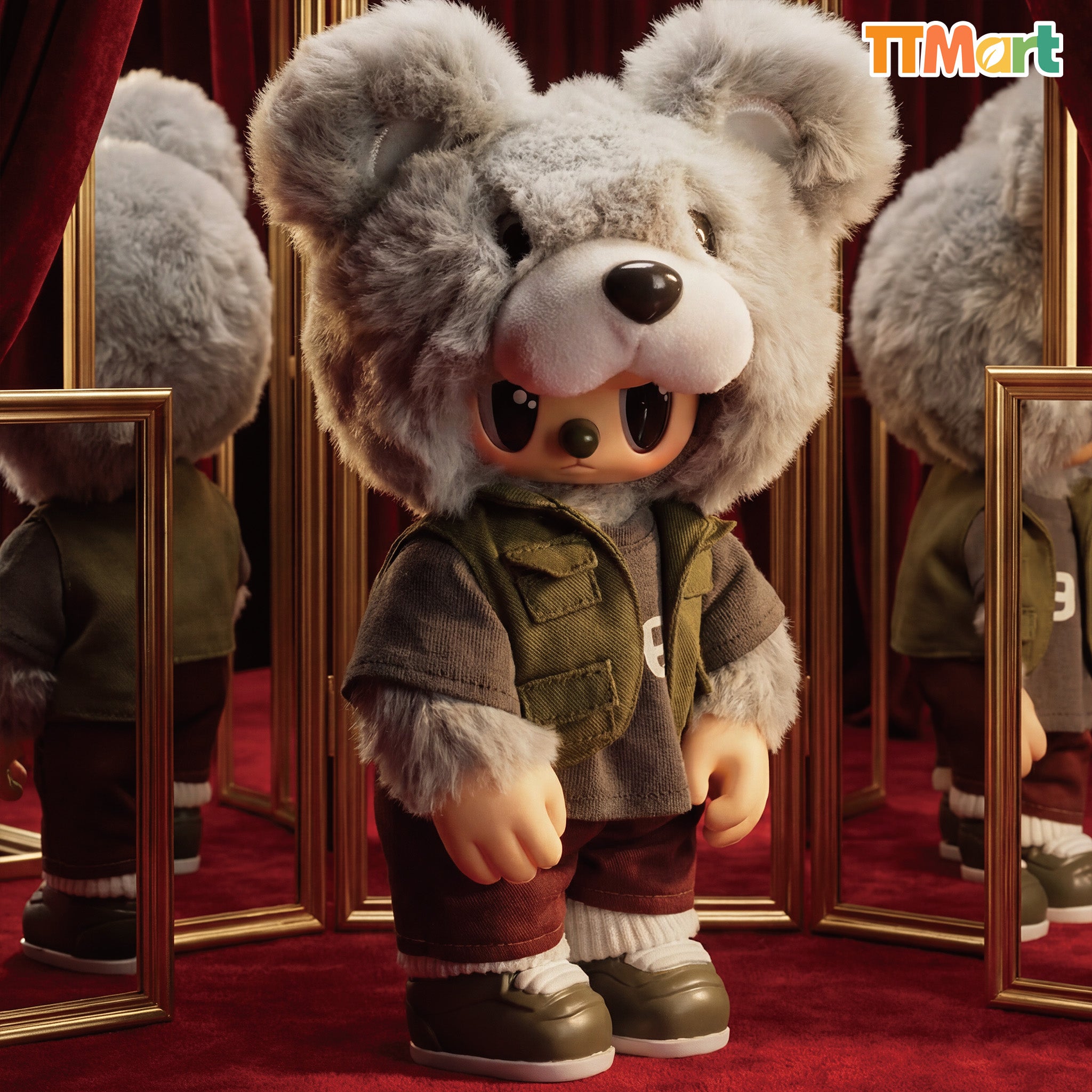 REBEL BEAR The Street Series Plush Blind Box