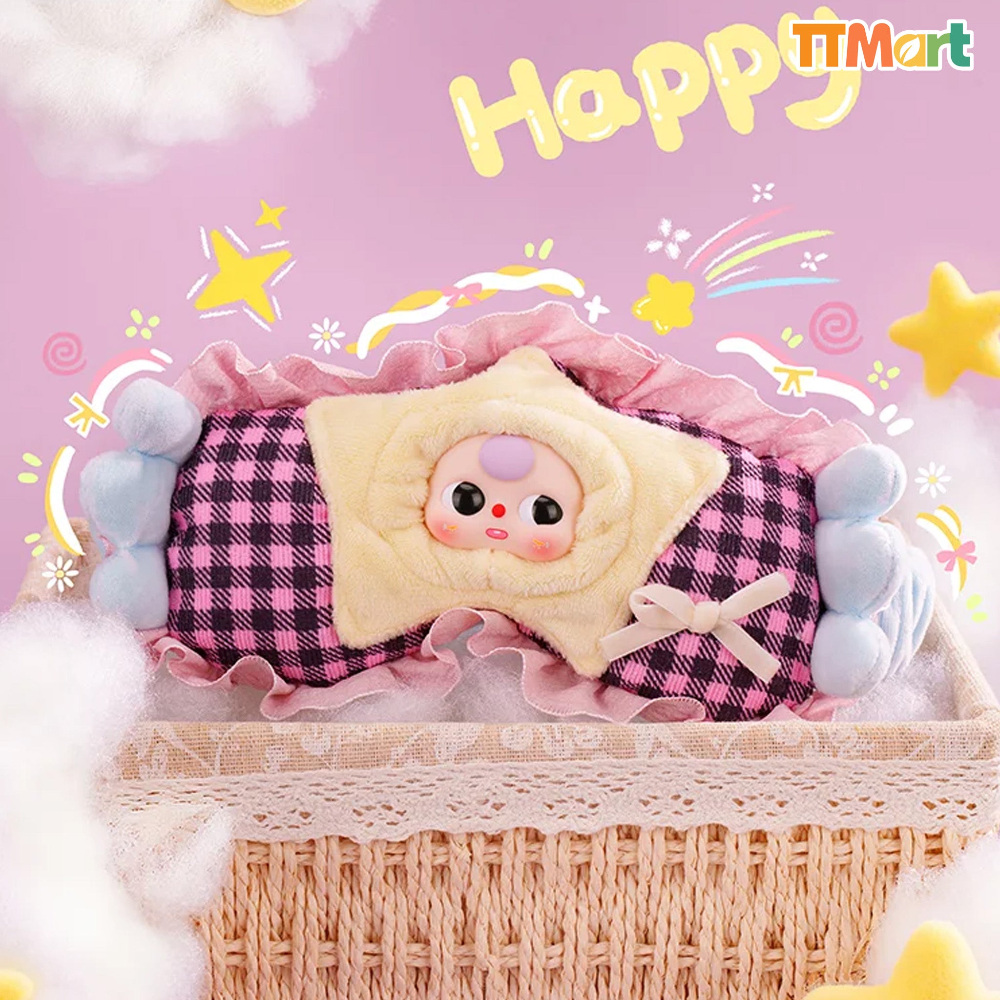 Baby Three Plush Eye Mask Series Blind Box