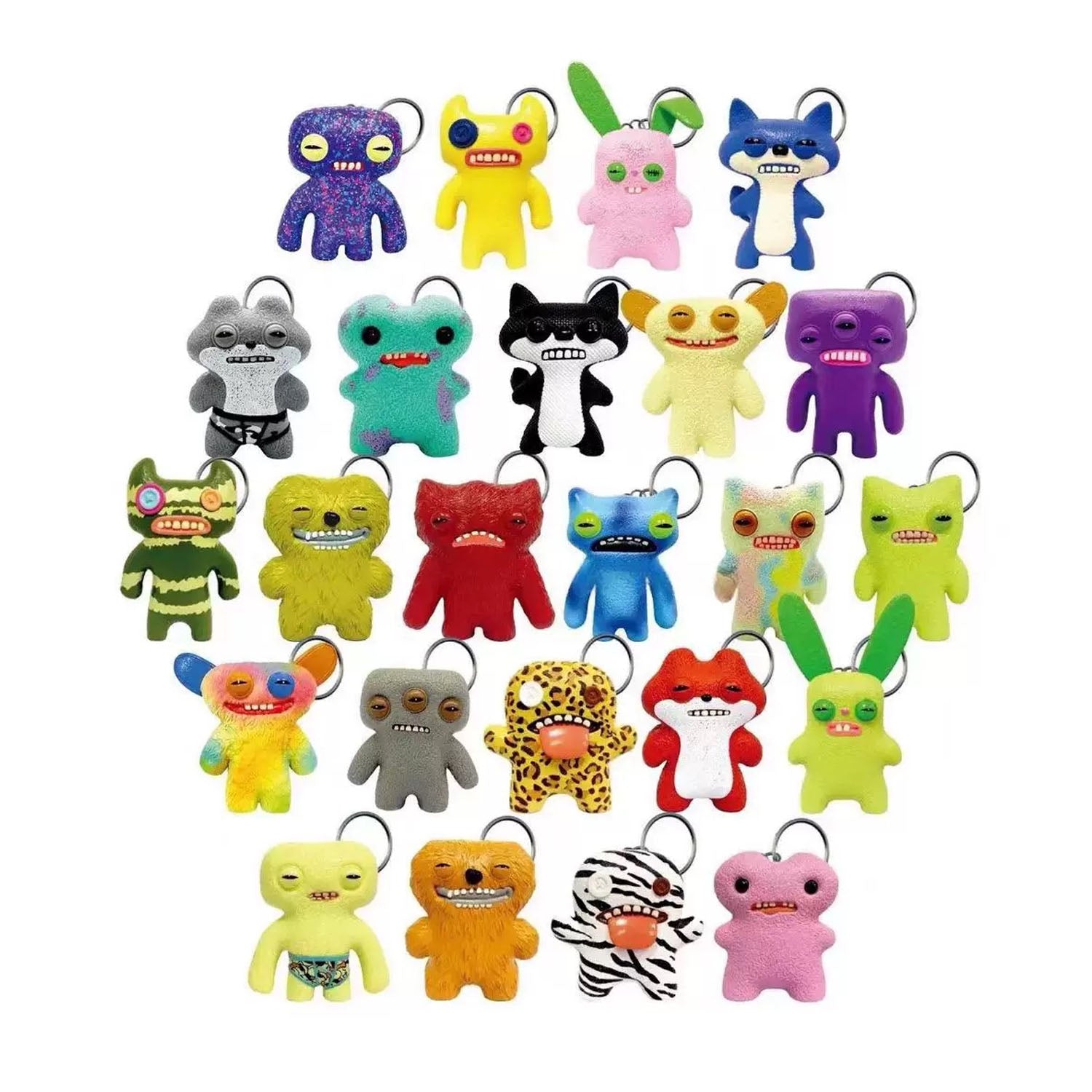 FUGGLER Keychain Funny Ugly Monster Series Blind Bag