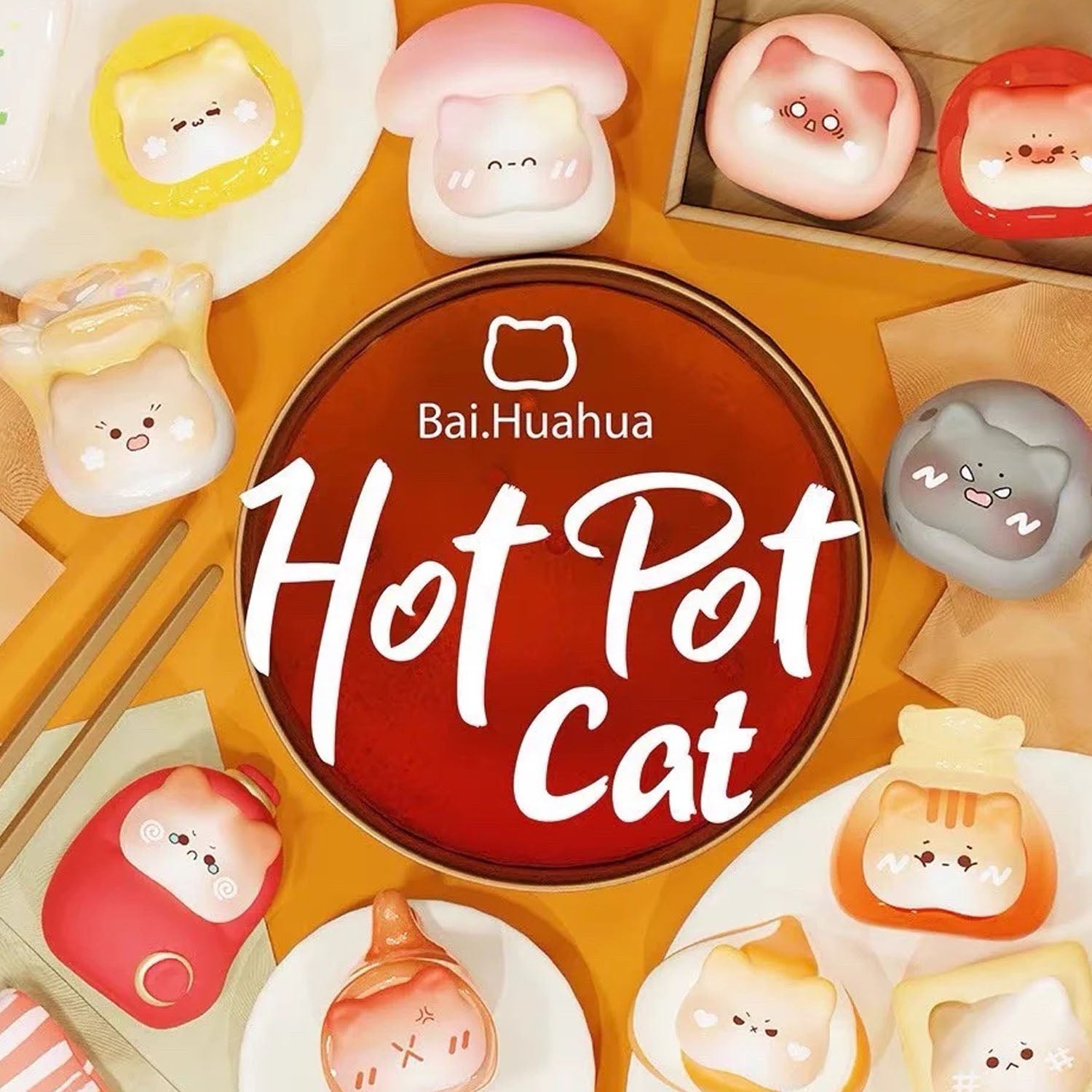 Hot Pot Cat Mini Bean Series Blind Bag