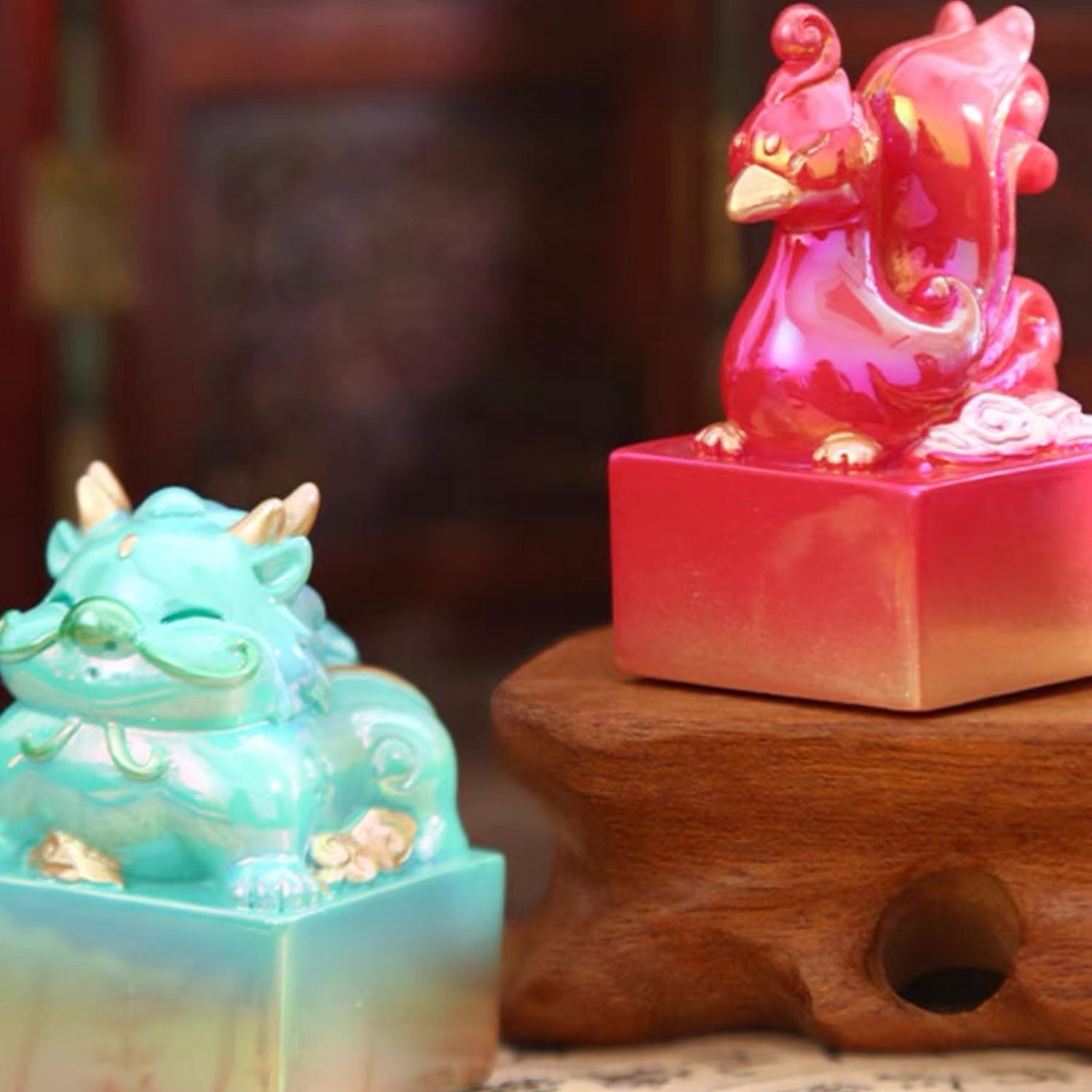 Dragon Jade Seal Series Blind Box