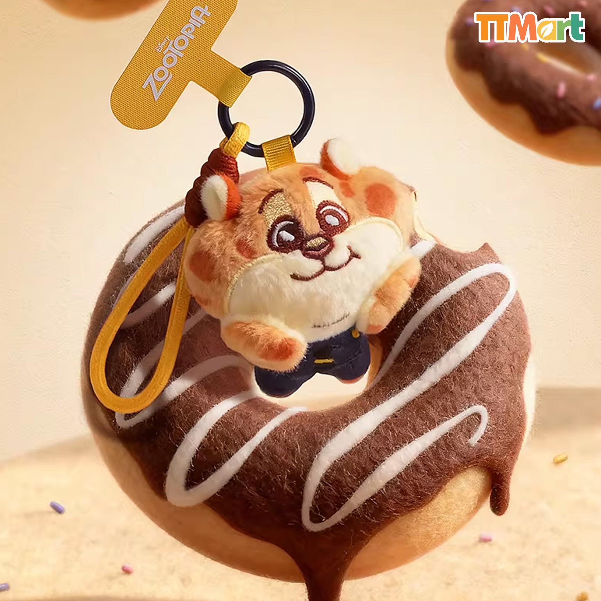 ZOOTOPIA Friend Gathering Plush Keychain Blind Box