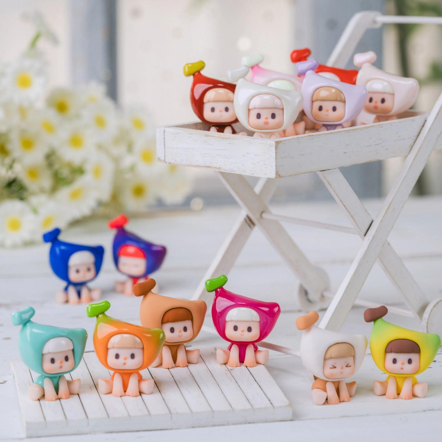 BUER Hi Friends Banana Mini Bean Series Blind Box