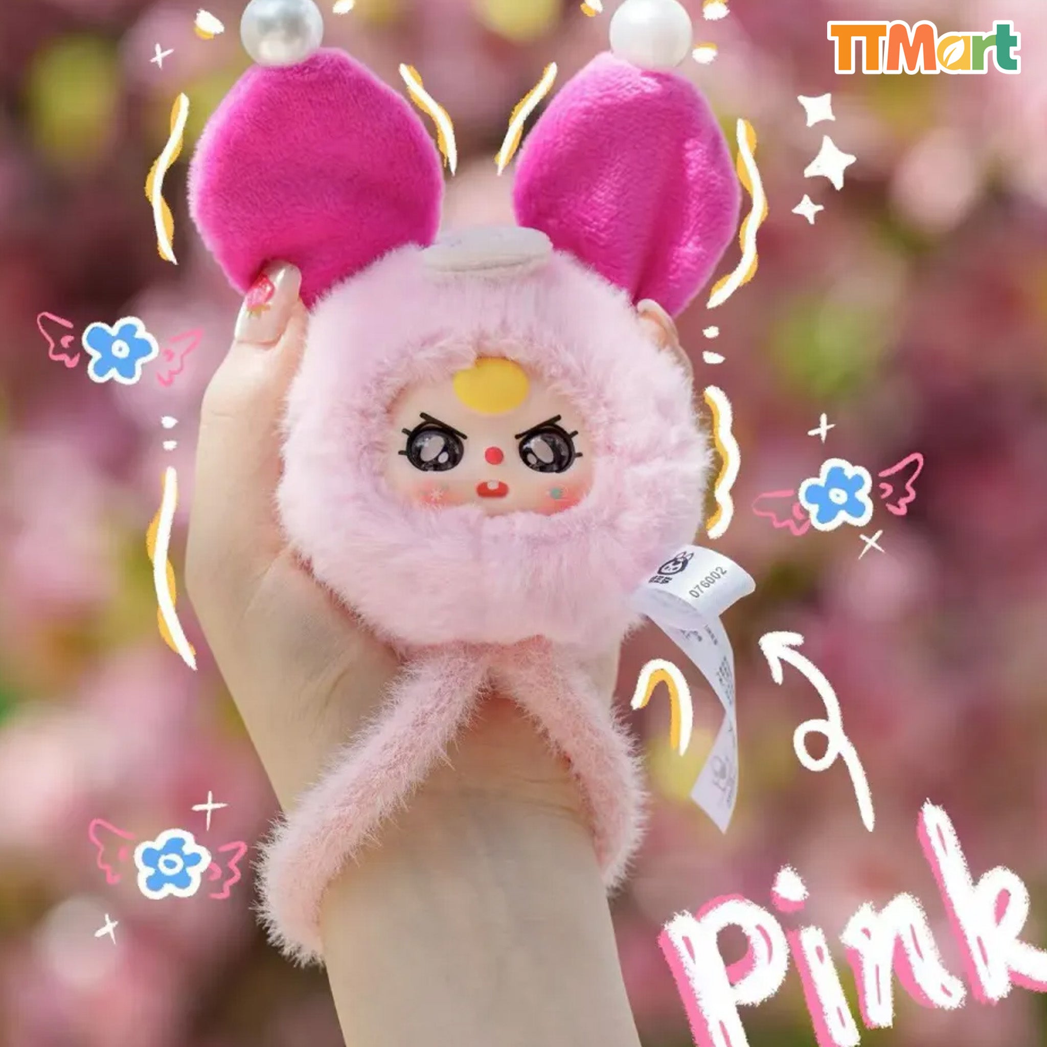 Baby Three Wrist Strap Series Plush Blind Box