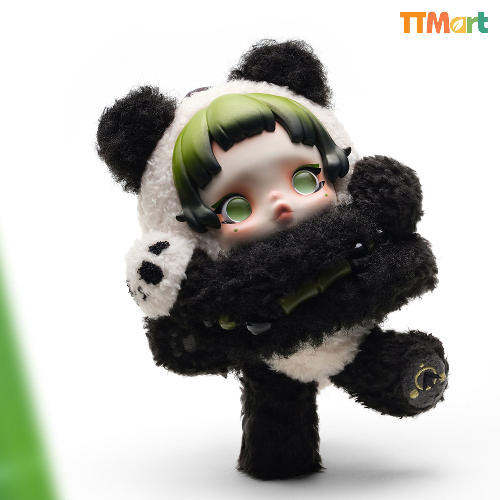 SKULLPANDA Lazy Panda Plush Doll Pendant