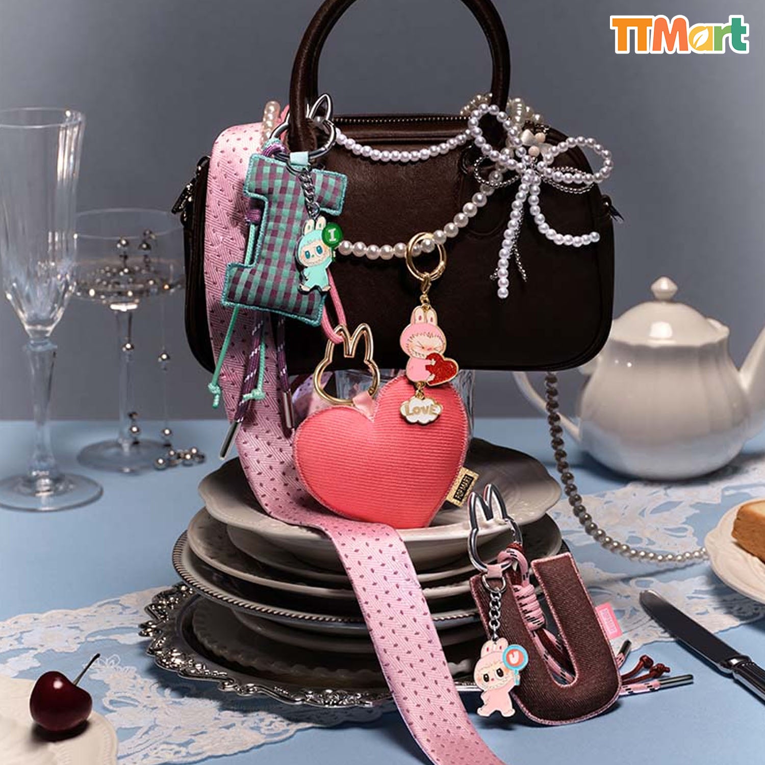 THE MONSTERS LABUBU Pin For Love Series - Letter Pendant Blind Box