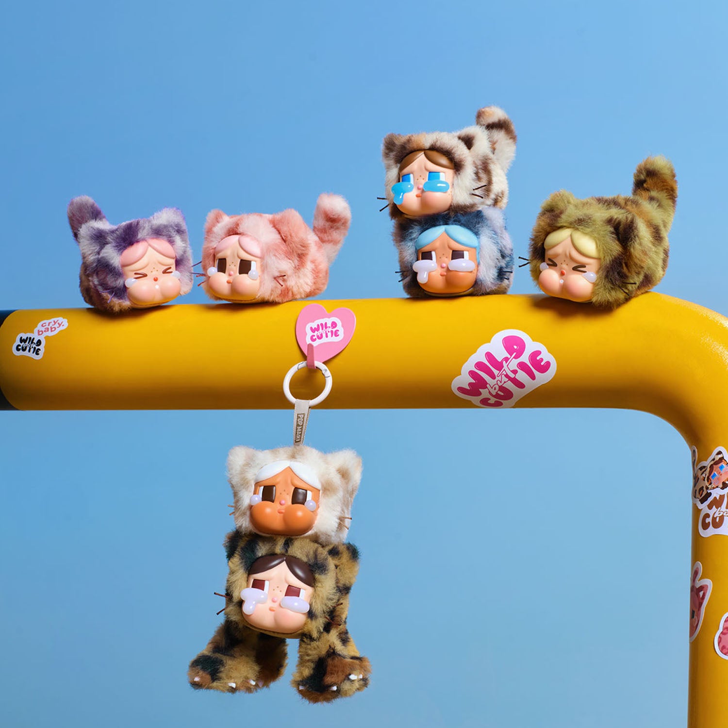 CRYBABY Wild But Cutie Series - Vinyl Plush Pendant Blind Box