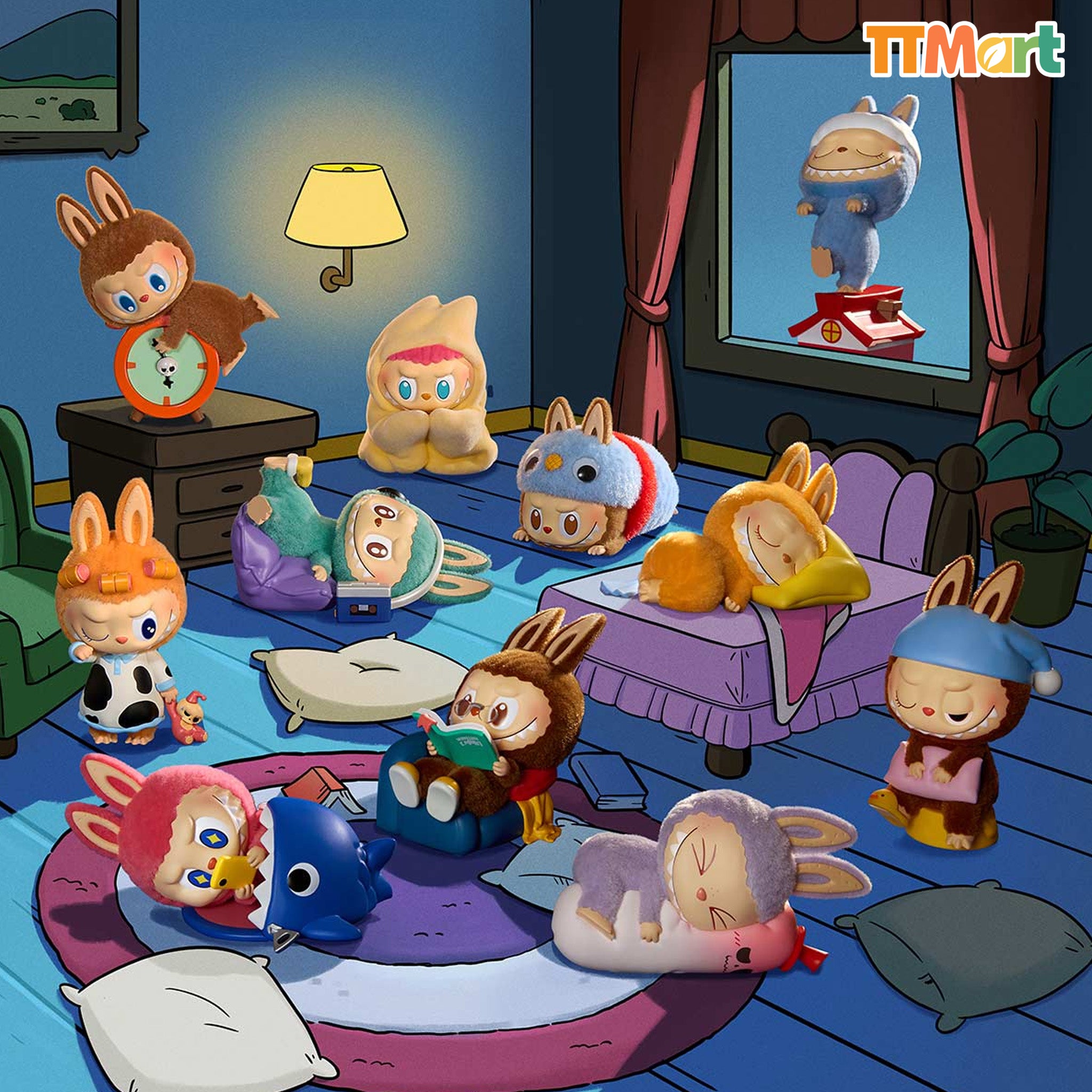 THE MONSTERS LABUBU 1:00 A.M. Series Figure Blind Box