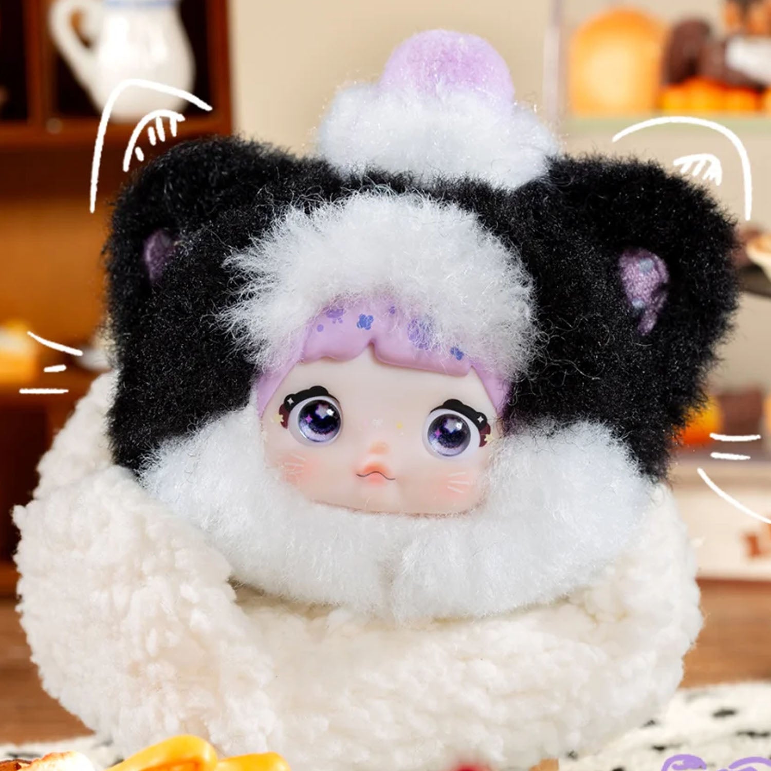 NOMMI 100% Sweetness Mini Plush Pendant Series Blind Box