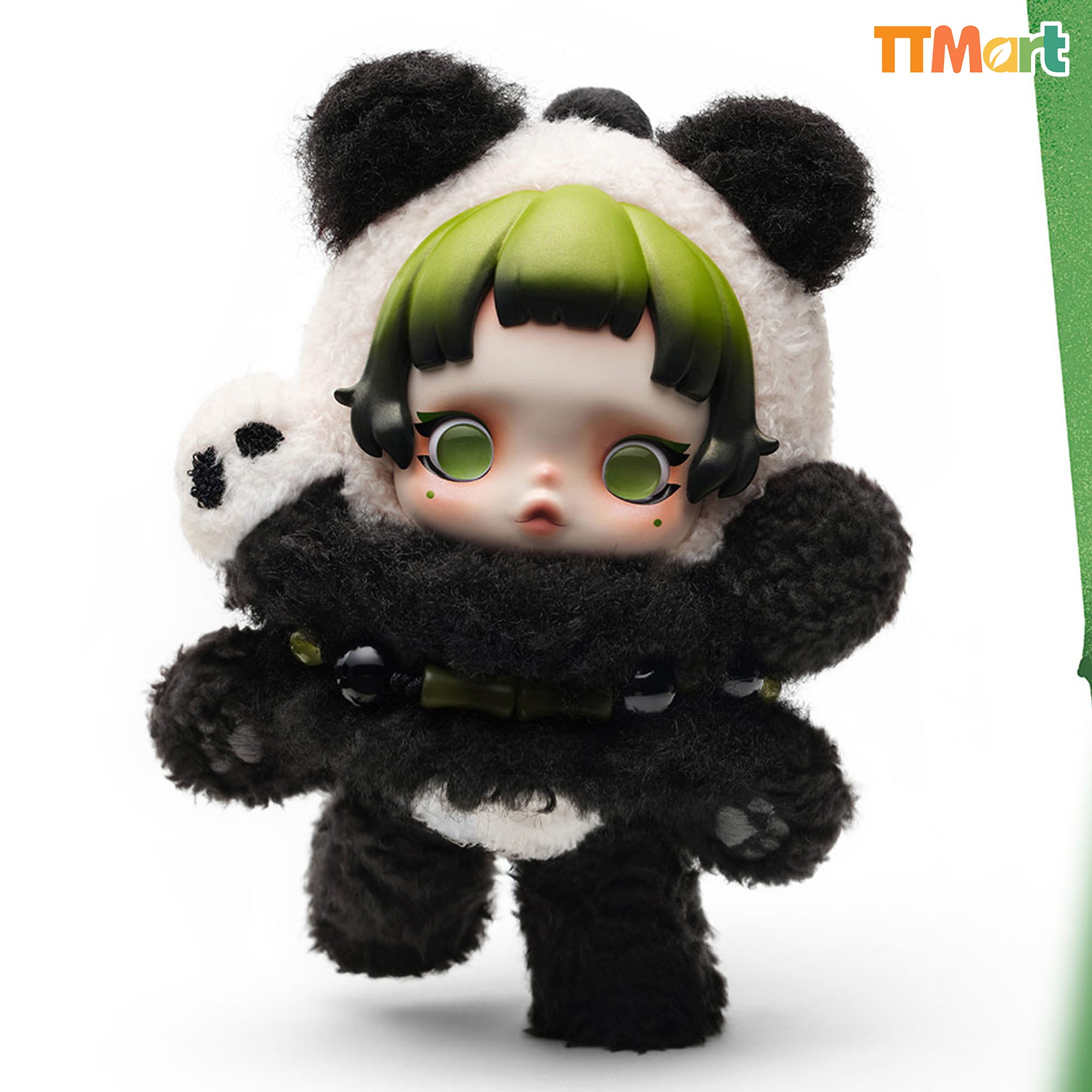 SKULLPANDA Lazy Panda Plush Doll Pendant