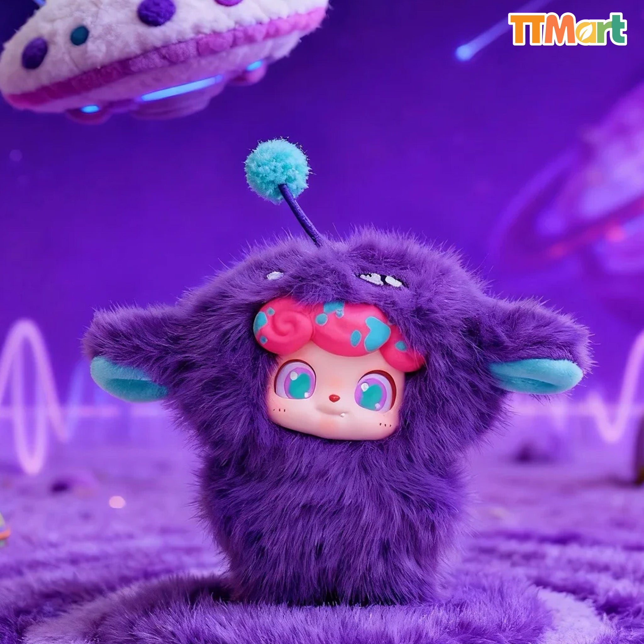 Qkid Wave Club Series Mini Plush Blind Box Toy Pendant