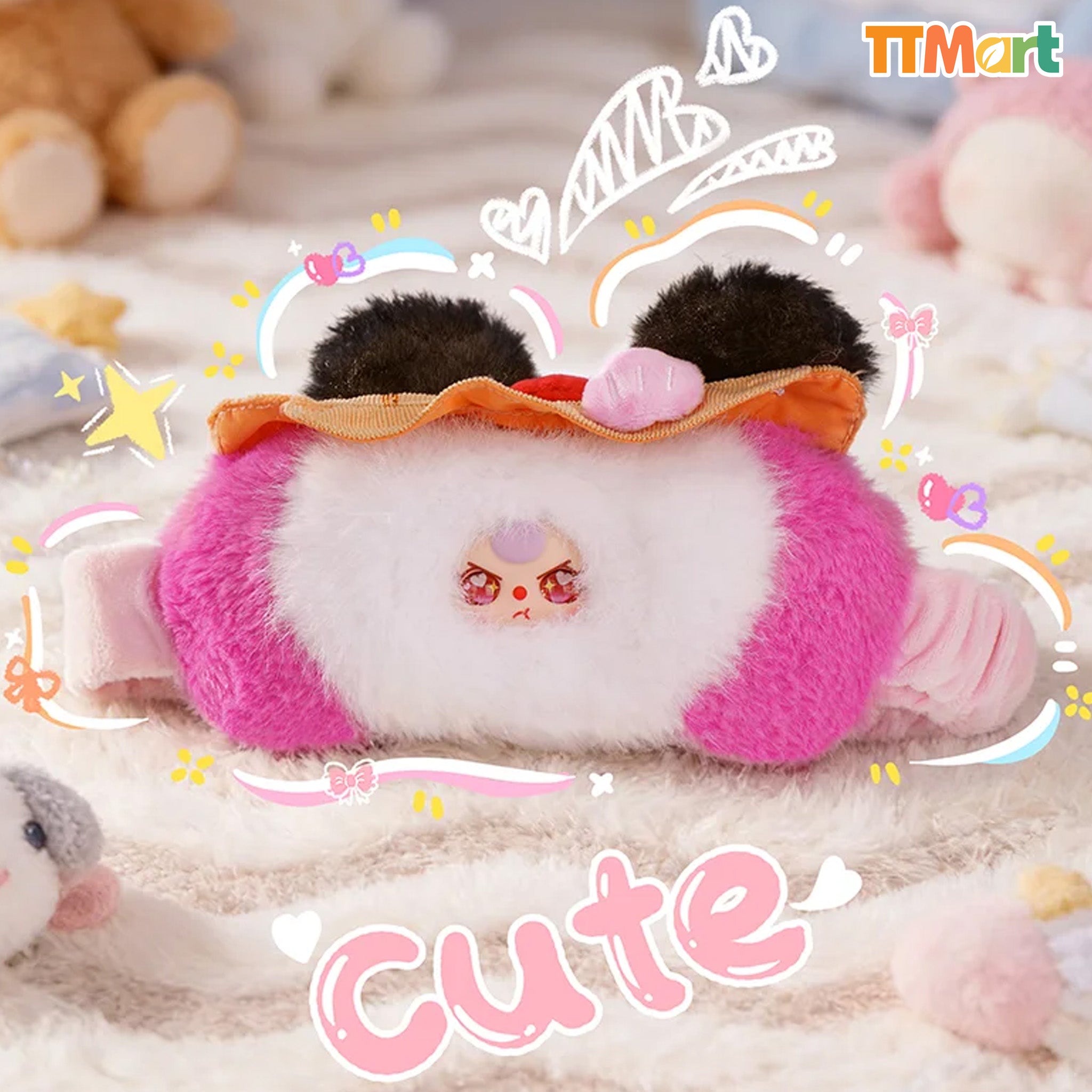 Baby Three Plush Eye Mask Series Blind Box