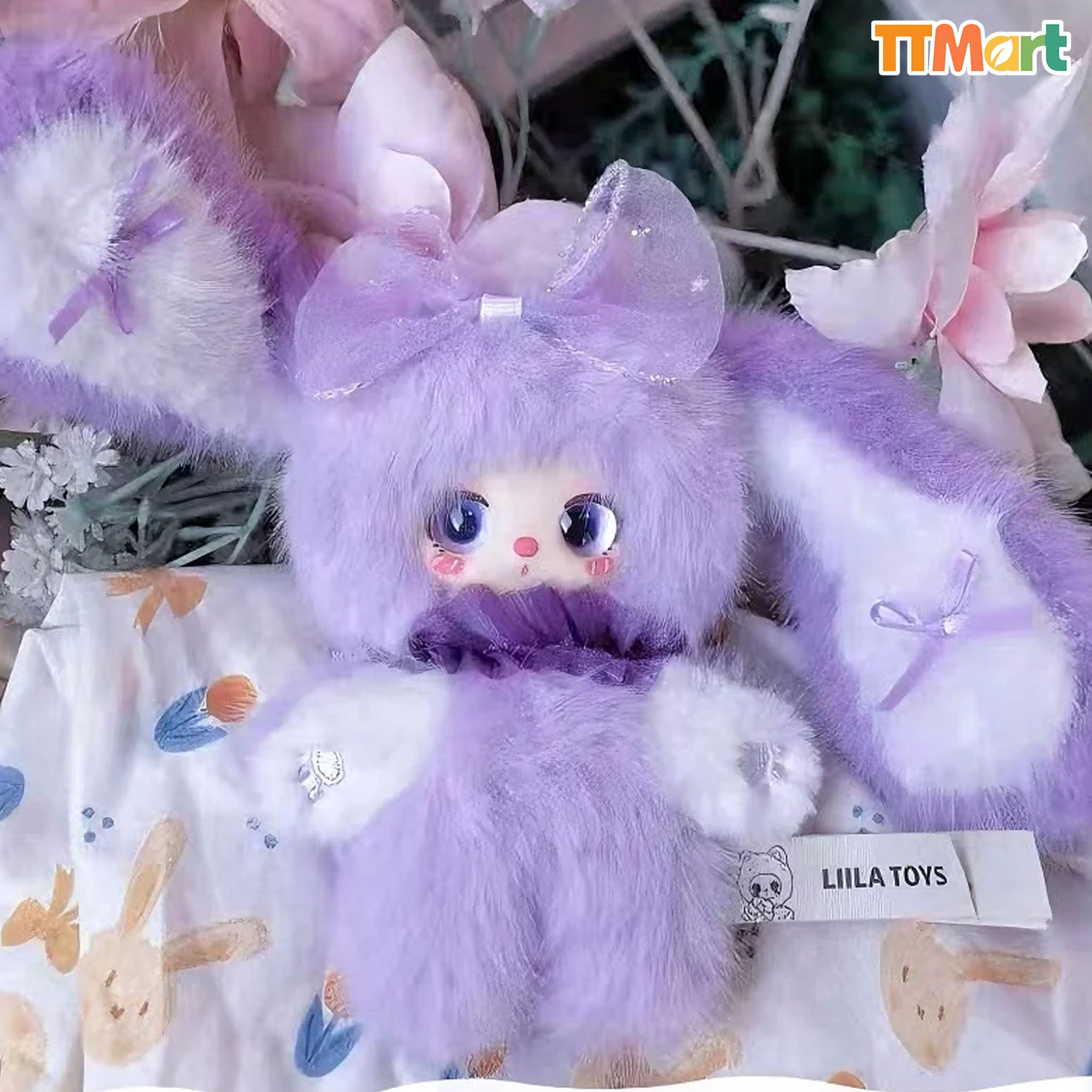 LIILA Rainbow Candy Bunny Plush Series Blind Box