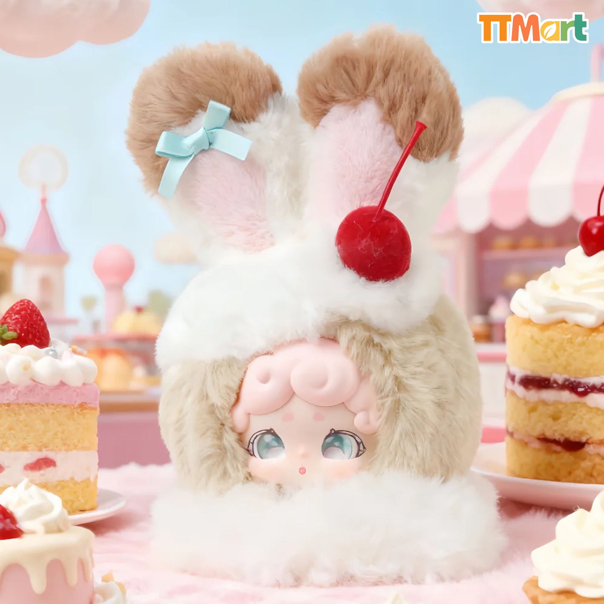 Good Night Bunny V3 Rong Rong Ice Series Plush Blind Box LuckyDeerNai