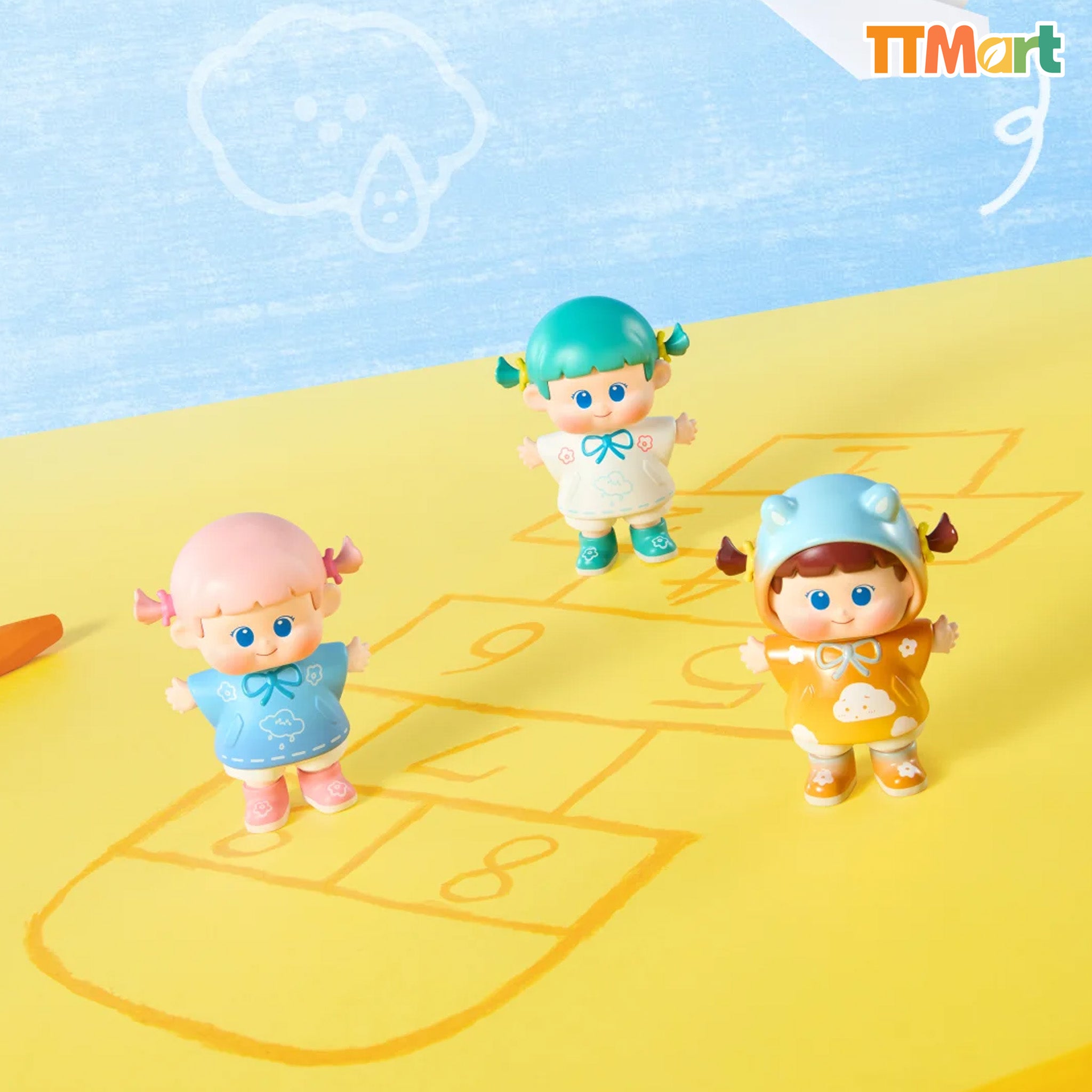 YUUNA Playful Raincoat Mini Figure Series Blind Box