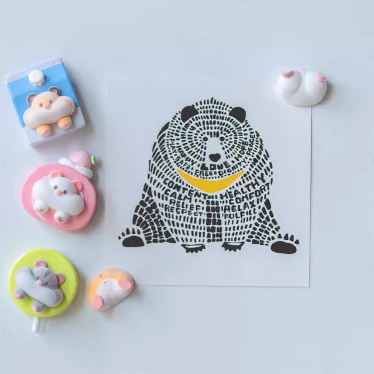 【MEE】Hamster Wants To Stick With You Bean Series Blind Bag