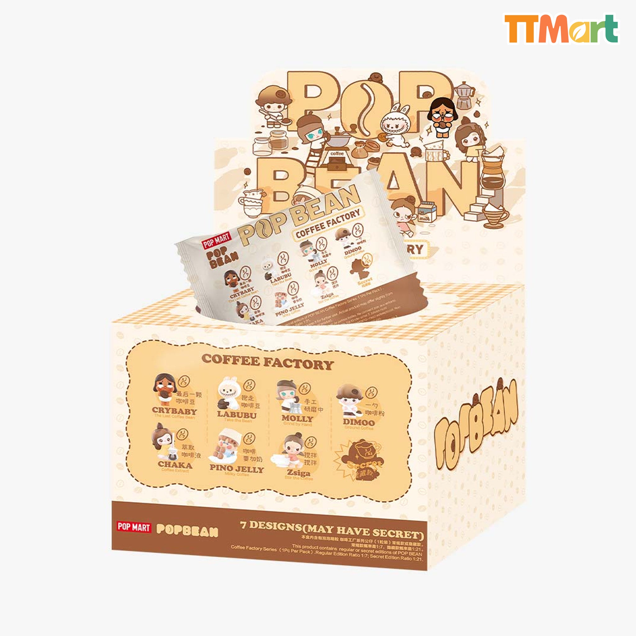 POP BEAN Coffee Factory Series Mini Blind Bag