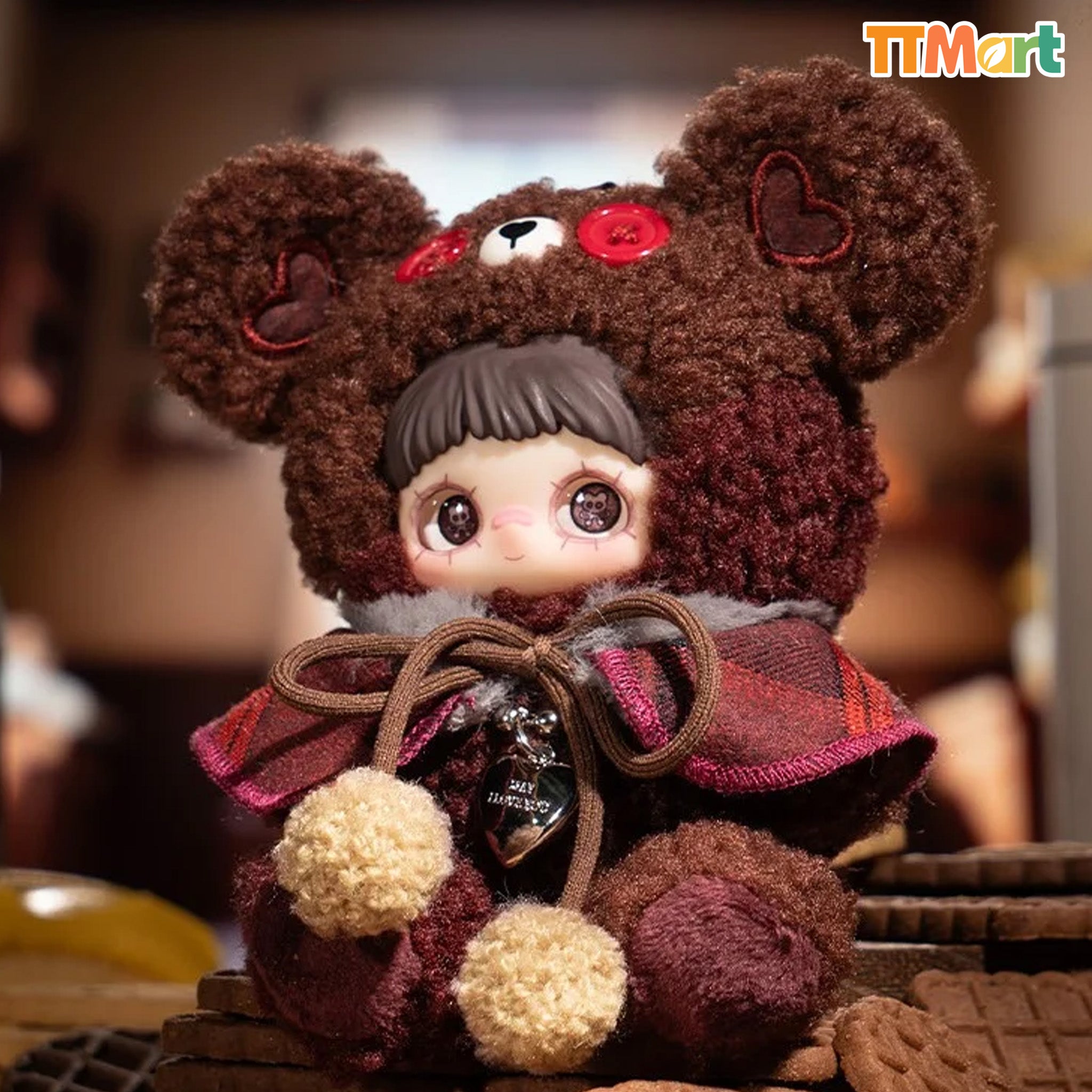 MAYMEI Tiny Bear Cookie Plush Series Blind Box