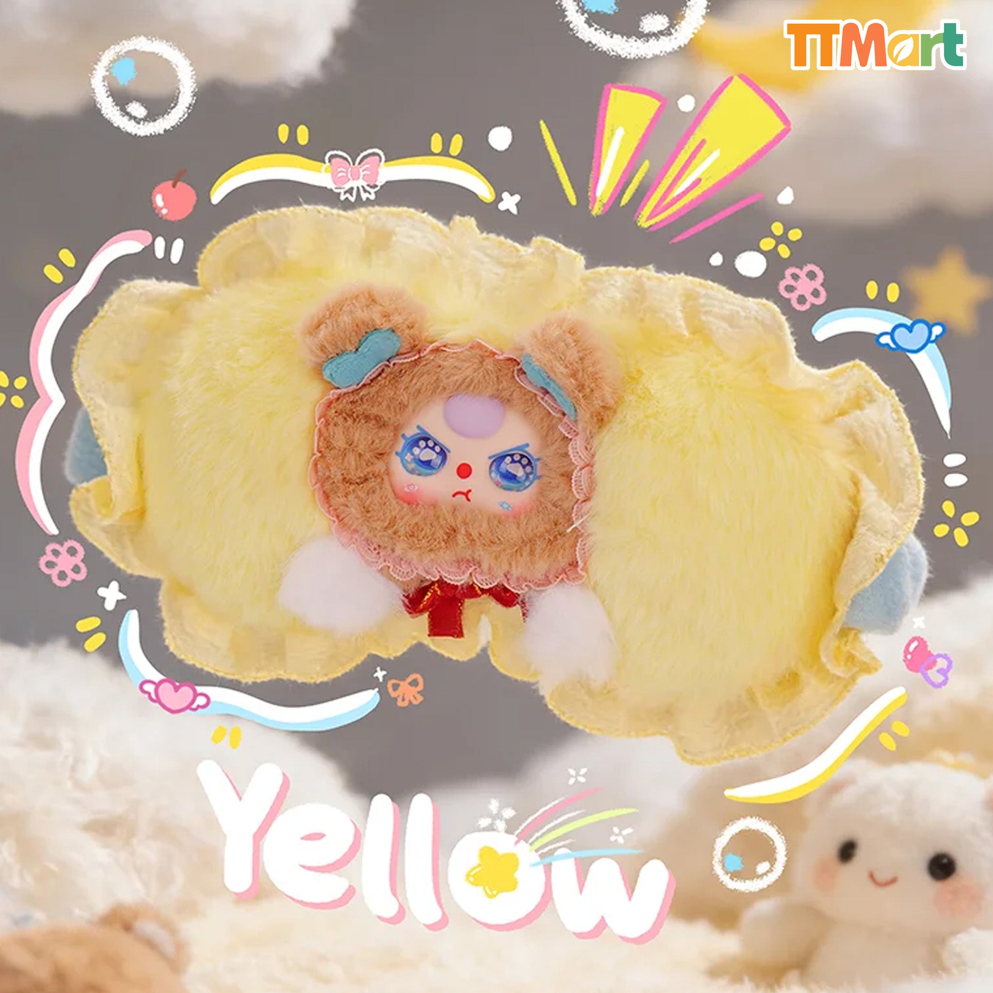 Baby Three Plush Eye Mask Series Blind Box