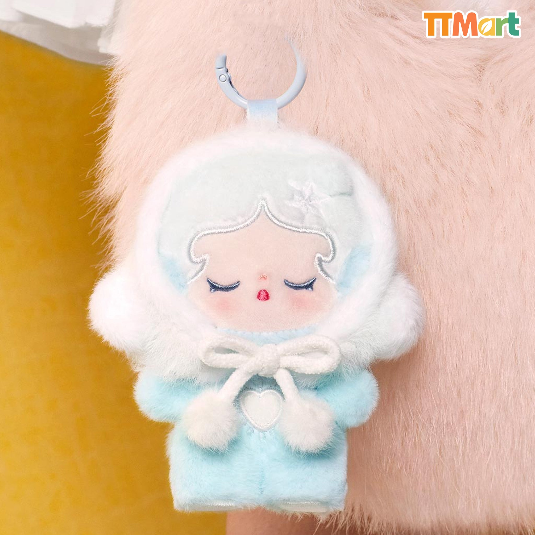 POP BEAN Fluffy & Cozy Series-Plush Pendant Blind Box