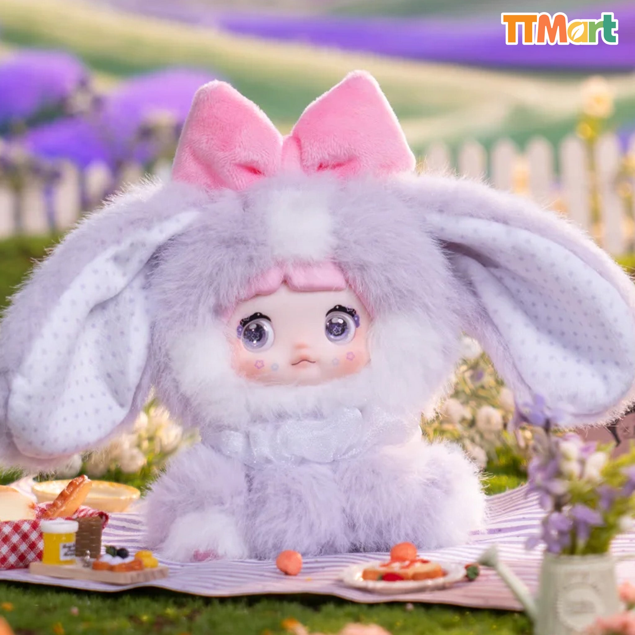 Nommi 1セット NOMMI Sitting Zoo Series Plush Blind Box