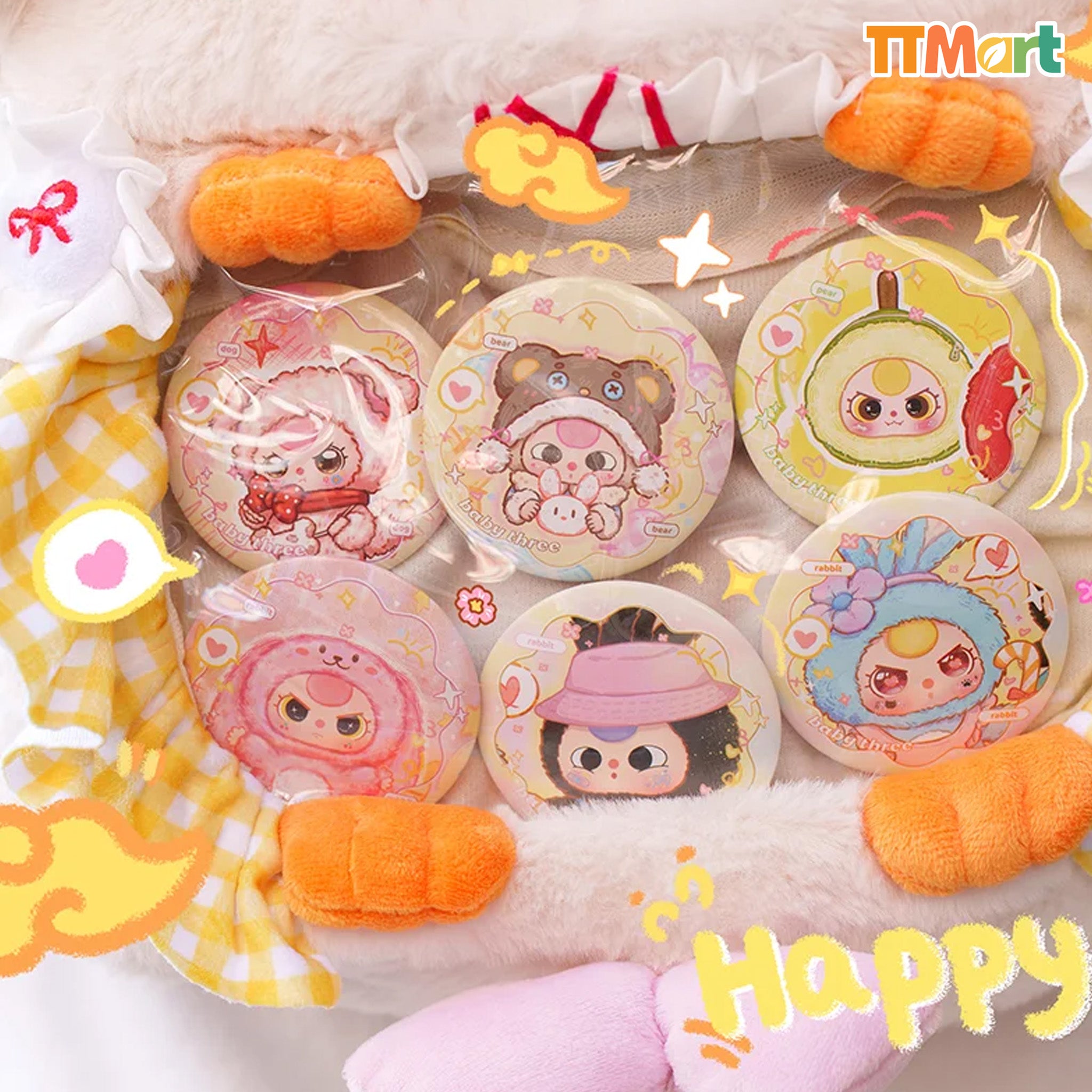 Baby Three Cute And Adorable Badge Blind Bag