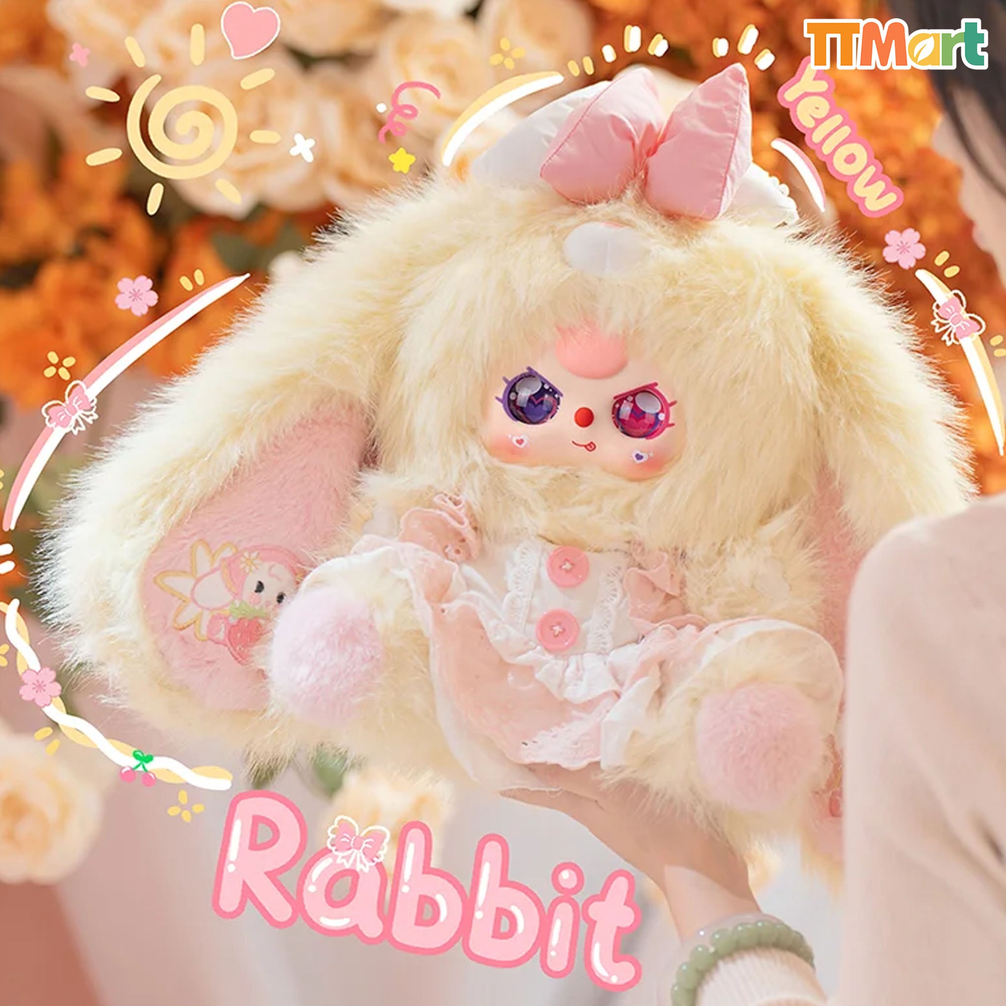 Baby Three Lily Rabbit Town V5 400% Plush Series Blind Box